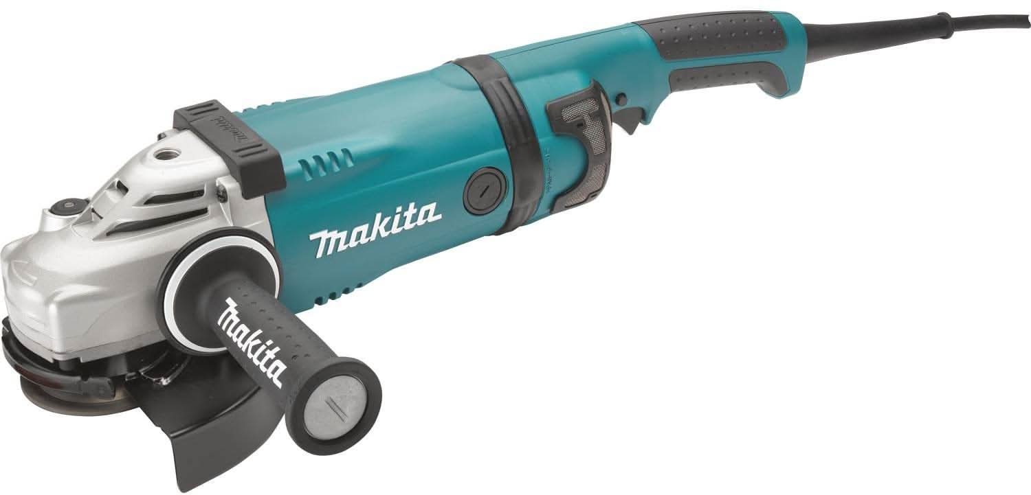 Makita GA7031Y 7" Angle Grinder, with AC/DC Switch