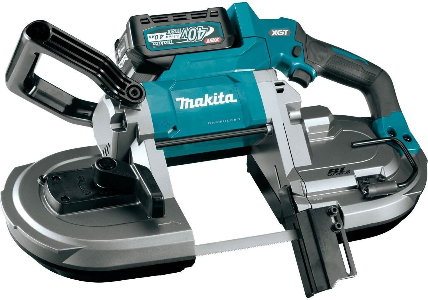 Makita GBP01M1 40V max XGT Brushless Cordless Deep Cut Portable Band Saw Kit (4.0Ah)
