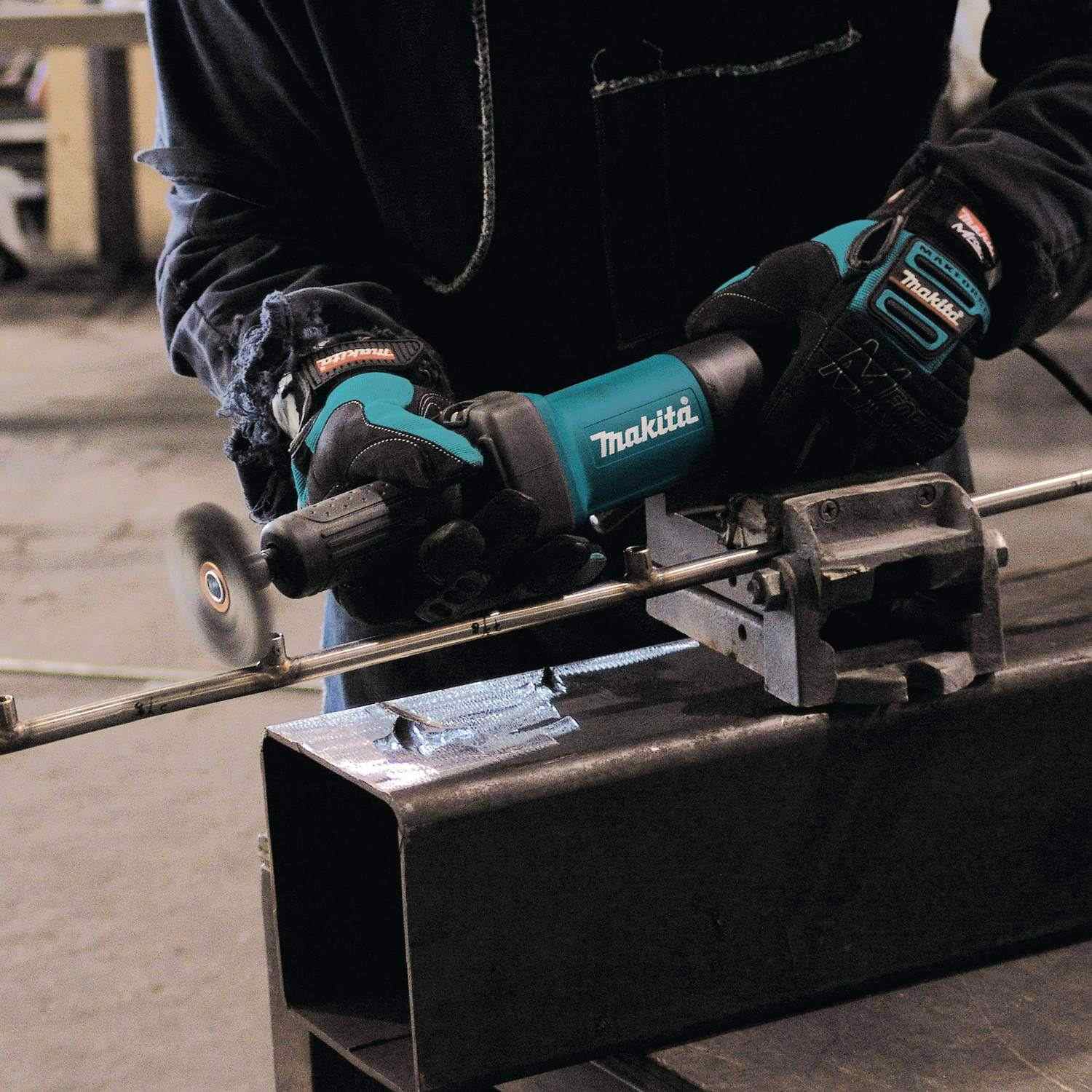 Makita GD0600 1/4" Paddle Switch Die Grinder, with AC/DC Switch