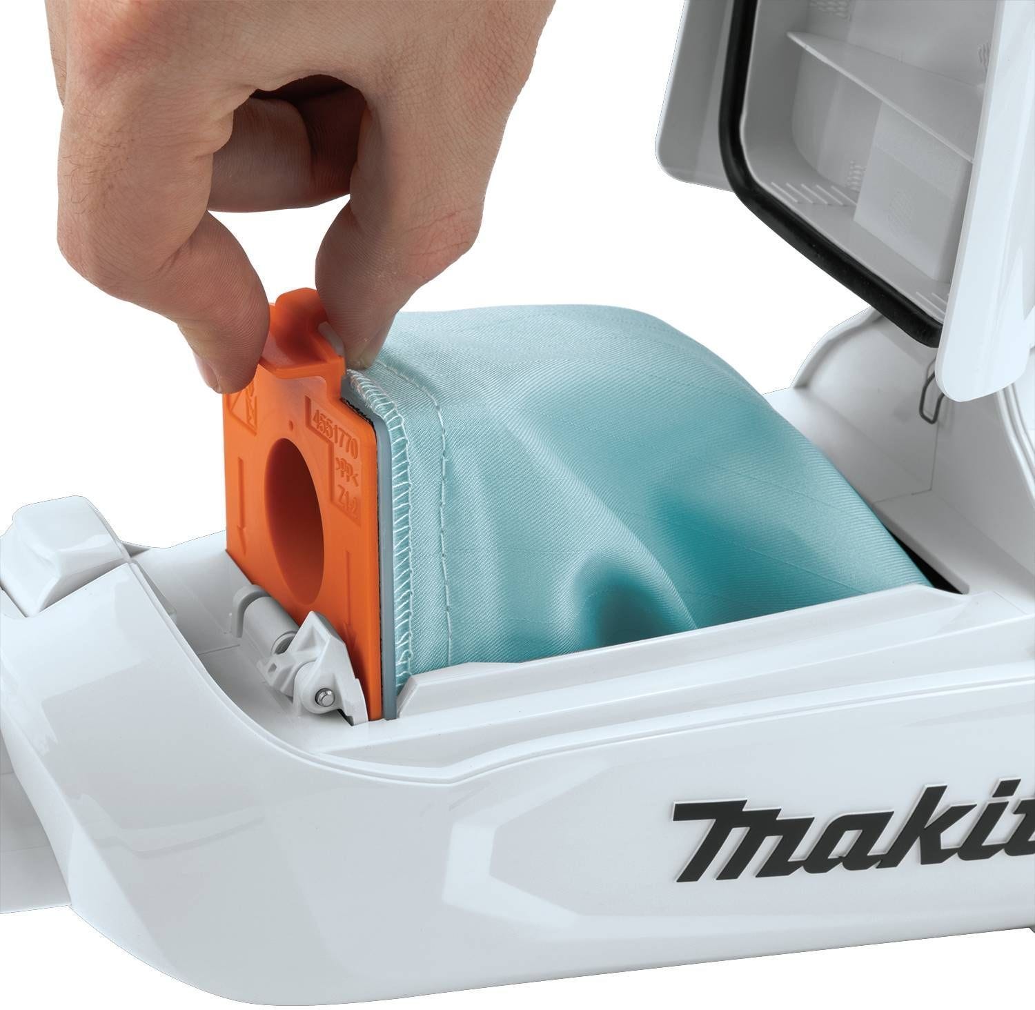 Makita GLC02Z 40V max XGT Brushless Cordless 4-Speed Compact Stick Vacuum, w/ Dust Bag, Tool Only