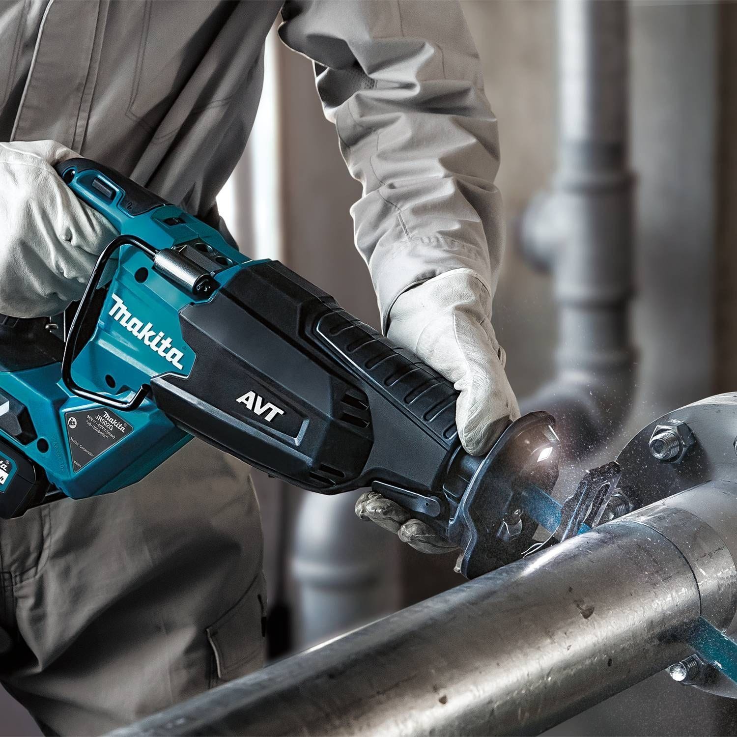 Makita GRJ02M1 40V max XGT Brushless Cordless AVT Orbital Recipro Saw Kit (4.0Ah)