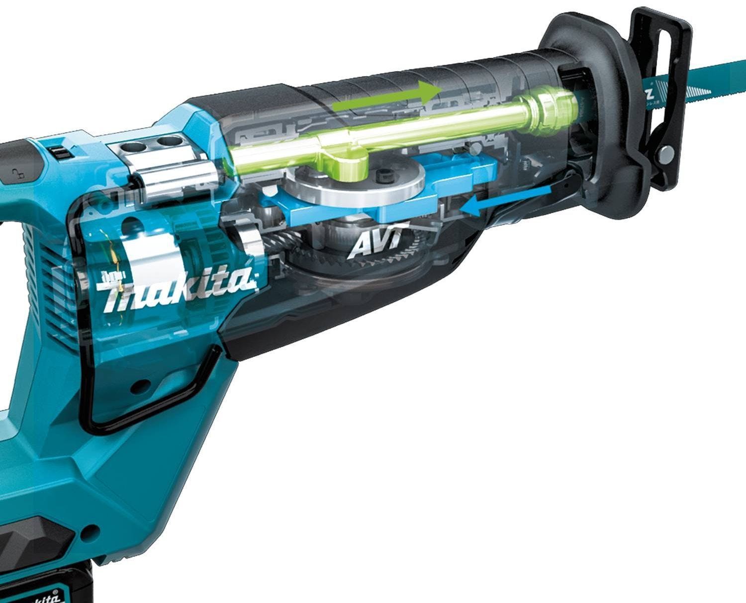 Makita GRJ02Z 40V max XGT Brushless Cordless AVT Orbital Recipro Saw, Tool Only