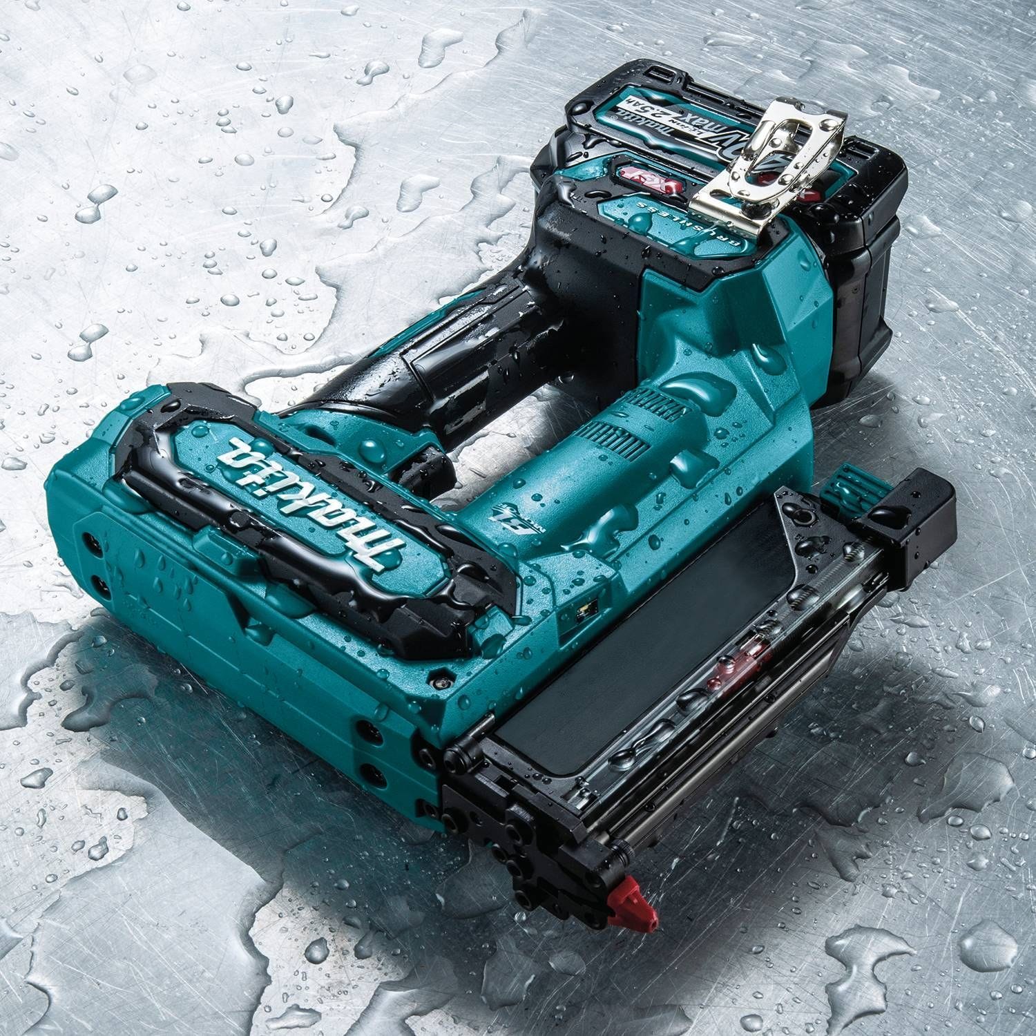 Makita GTP01D1 40V max XGT Brushless Cordless Pin Nailer Kit, 23 Ga. (2.5Ah)