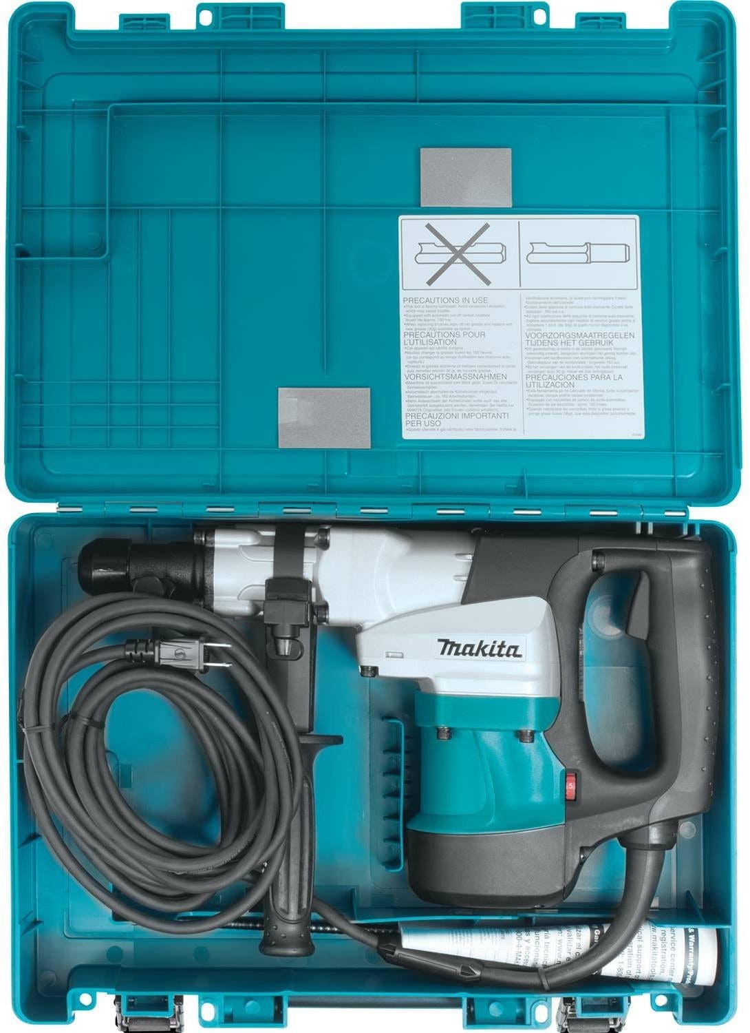 Makita HM0810B 13 lb. Demolition Hammer, accepts 3/4" Hex bits