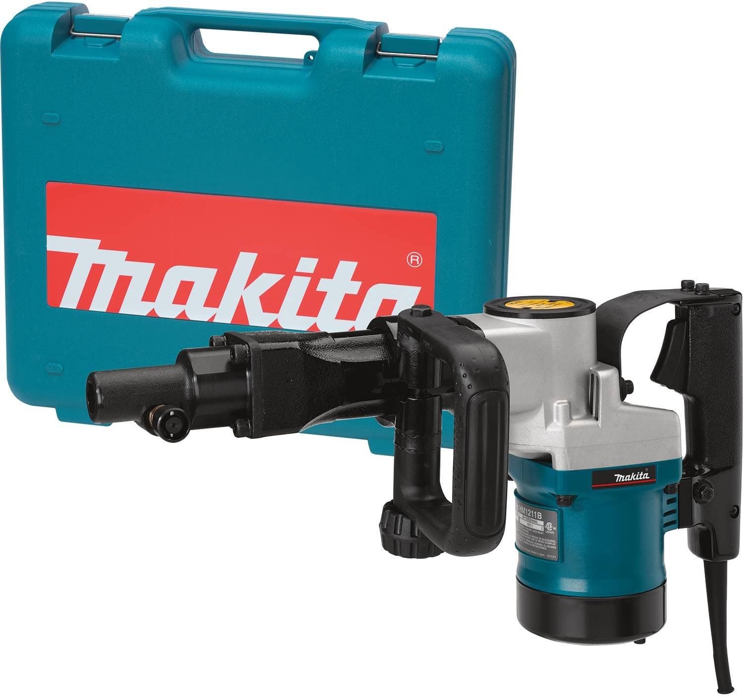 Makita HM1211B 20 lb. Demolition Hammer, accepts 3/4" Hex bits