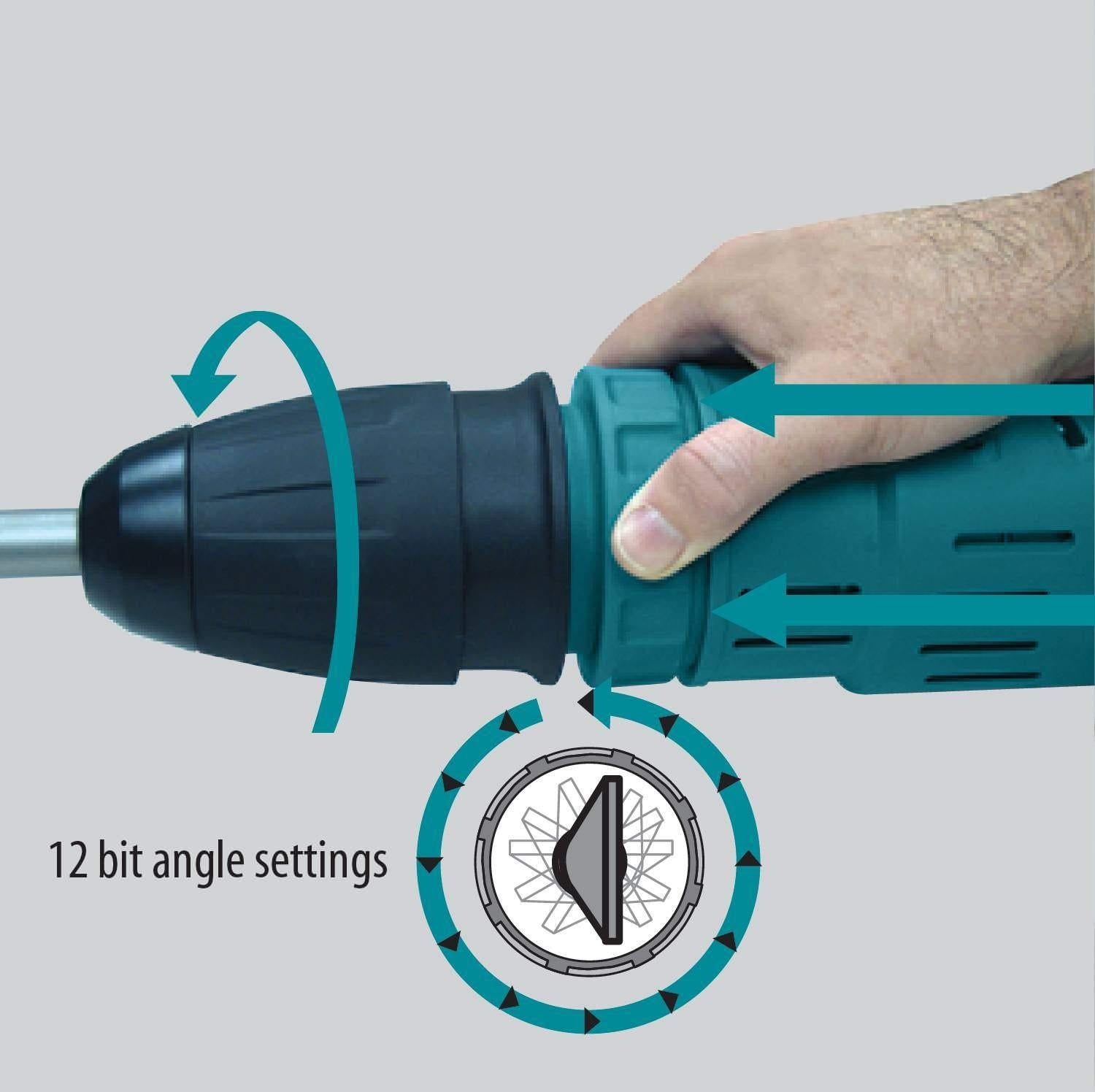 Makita HM1214C 27 lb. SDS-MAX AVT Demolition Hammer
