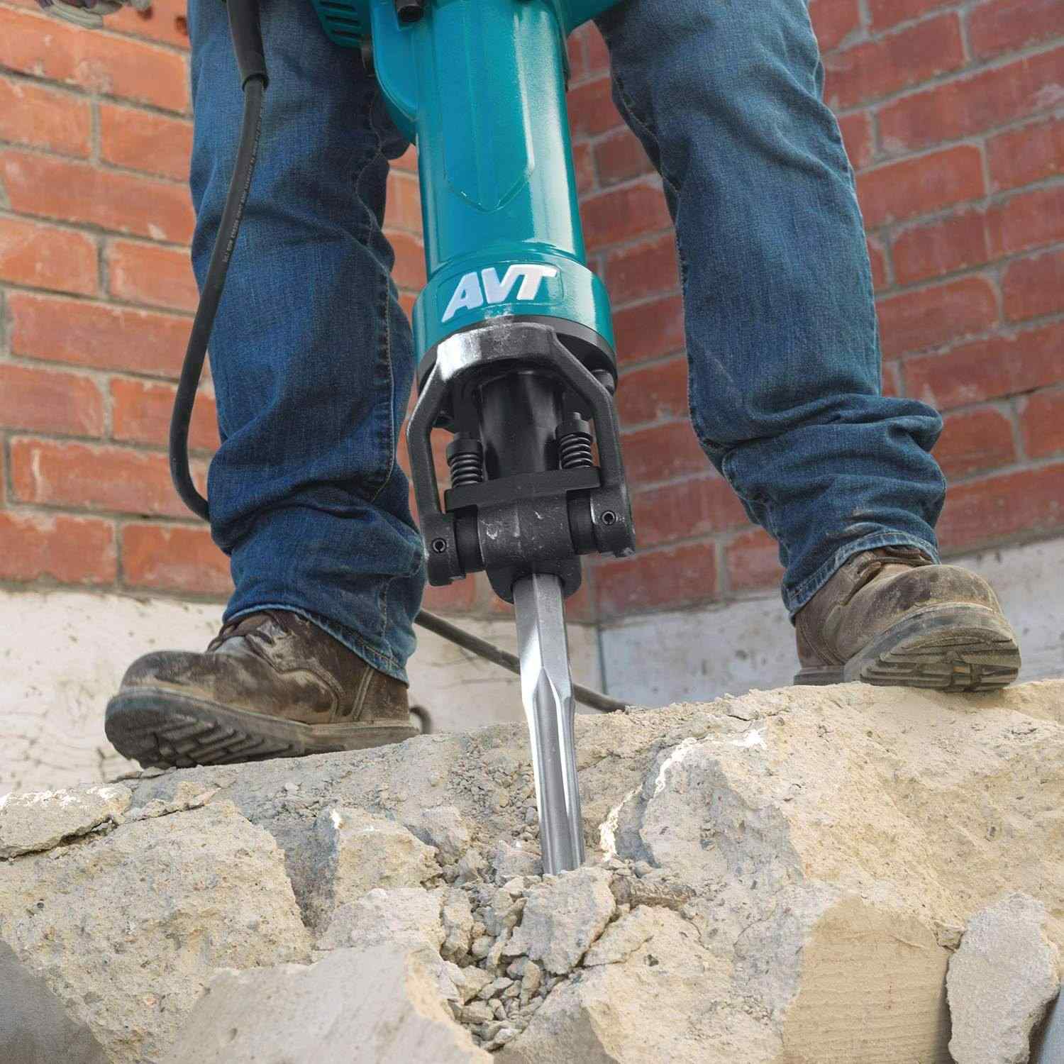 Makita HM1810 70 lb. AVT Breaker Hammer, accepts 1-1/8" Hex bits