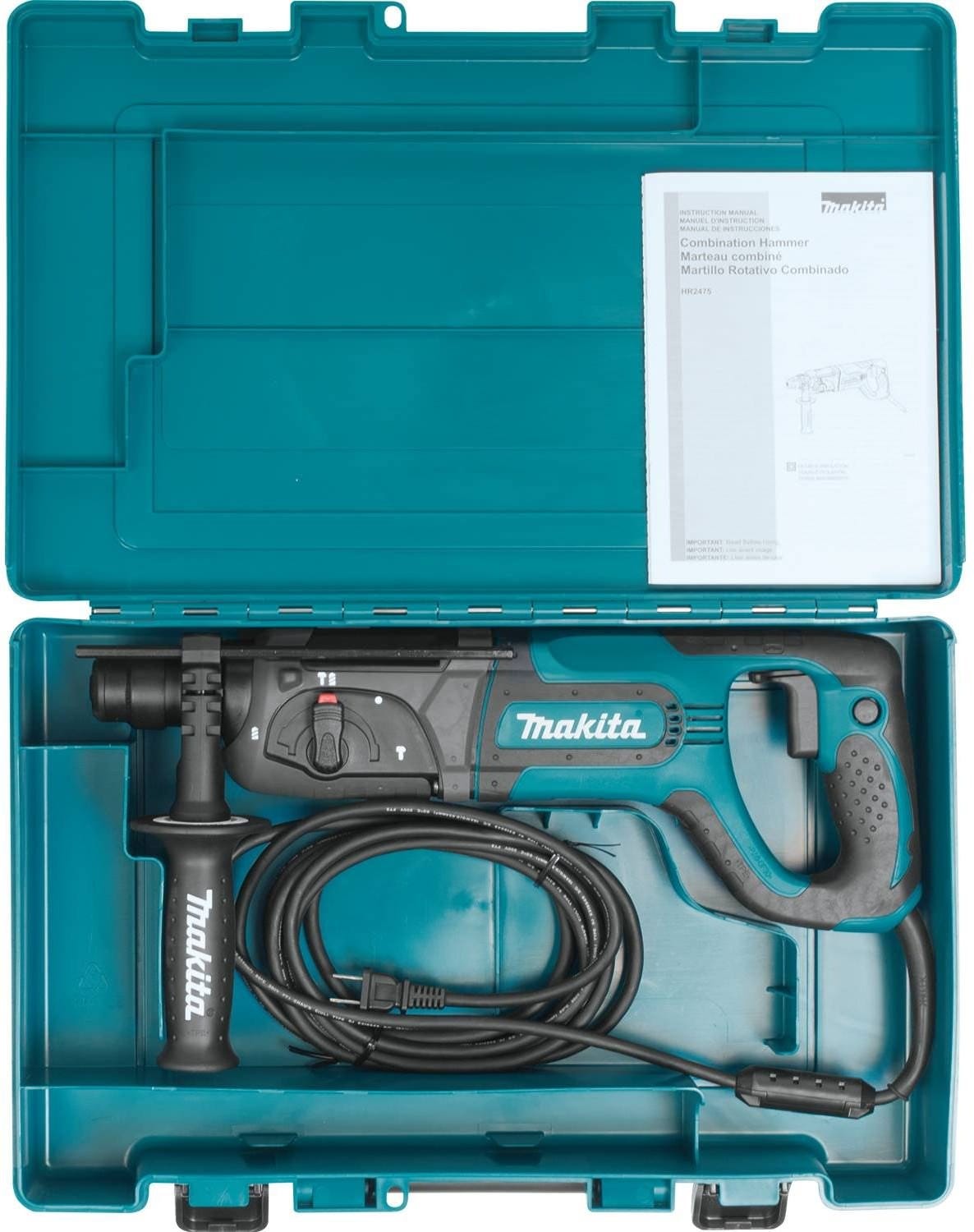 Makita HR2475 1" SDS-PLUS Rotary Hammer (D-Handle)