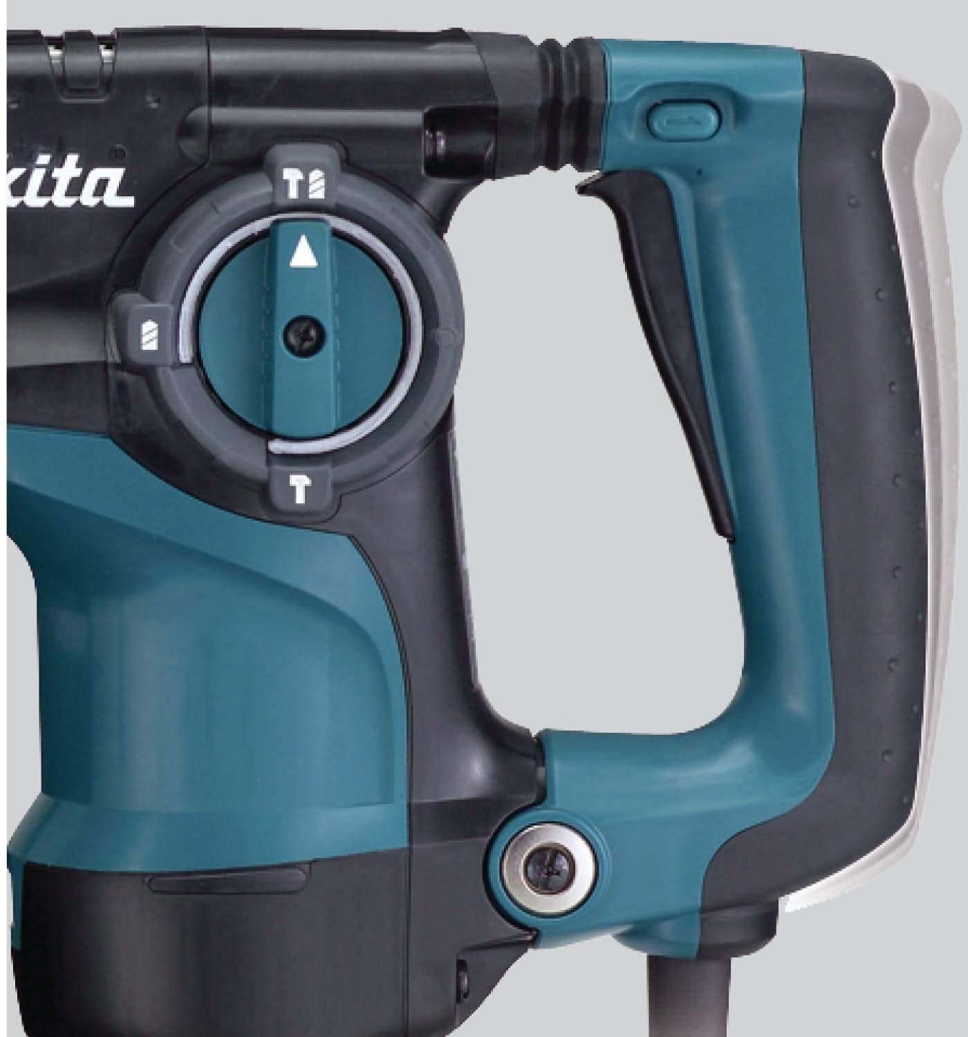 Makita HR2811FX 1-1/8'' SDS-PLUS Rotary Hammer and 4-1/2" Angle Grinder