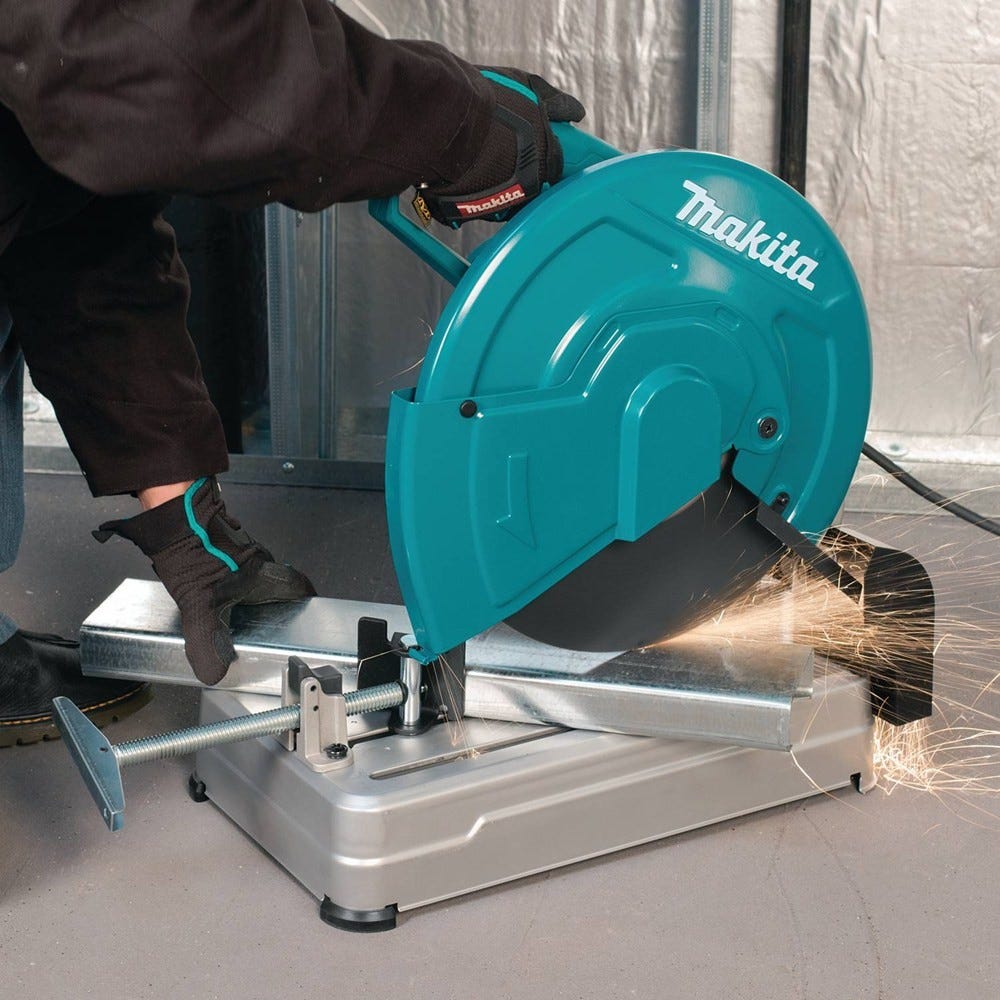 Makita LW1400 14" Cut-Off Saw with Tool-Less Wheel Change