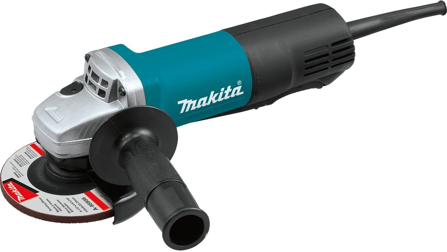 Makita LW1401X2 14" Cut-Off Saw with 4-1/2" Paddle Switch Angle Grinder