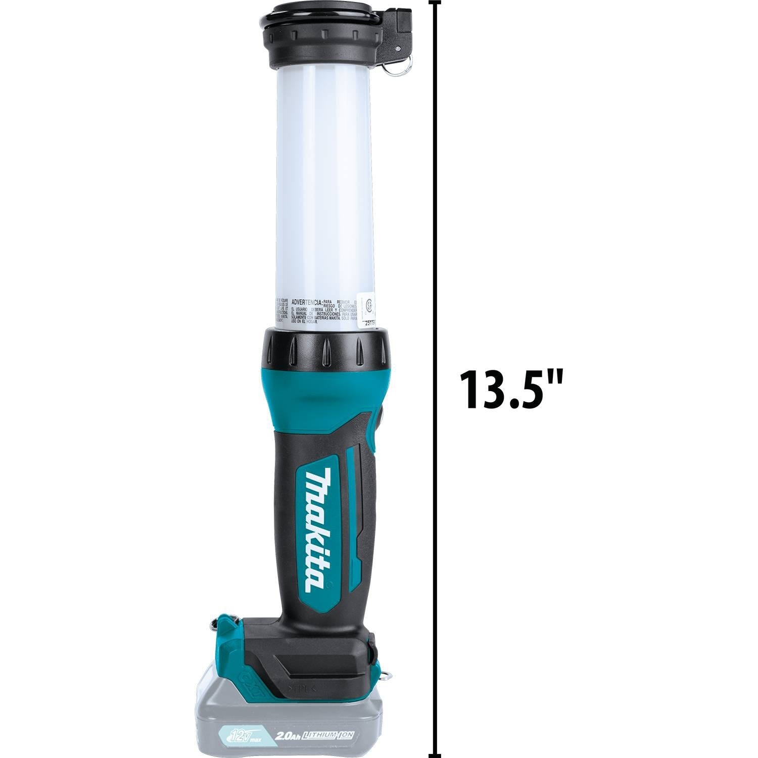 Makita ML104 12V max CXT Lithium-Ion Cordless LED Lantern/Flashlight, Flashlight Only