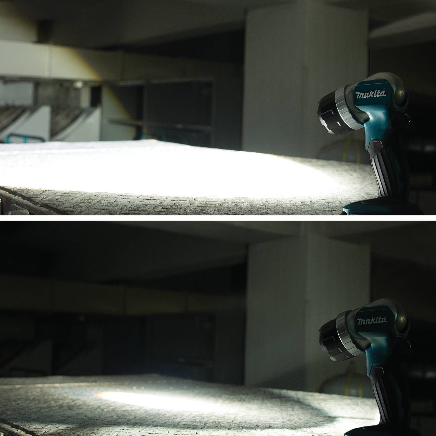Makita ML106 12V max CXT Lithium-Ion Cordless Adjustable Beam LED Flashlight, Flashlight Only