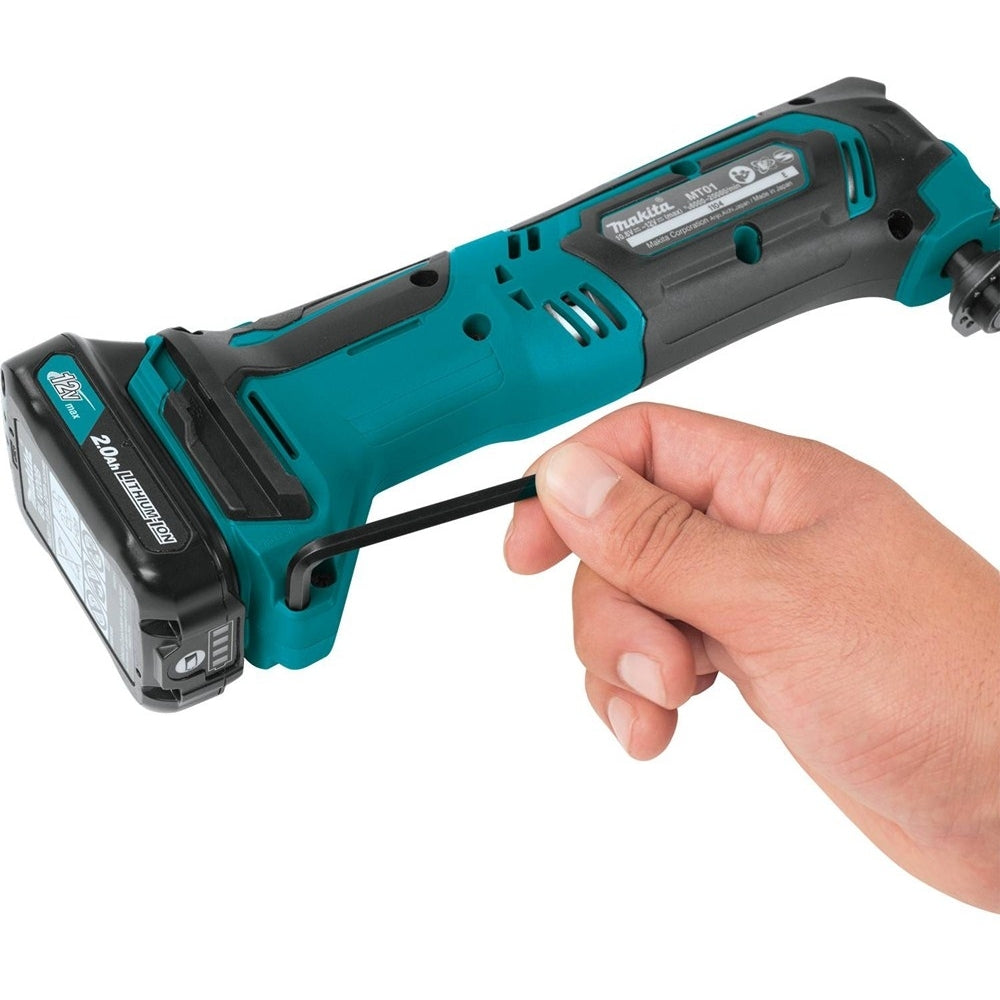 Makita MT01R1 12V max CXT Lithium-Ion Cordless Oscillating Multi-Tool Kit (2.0Ah)