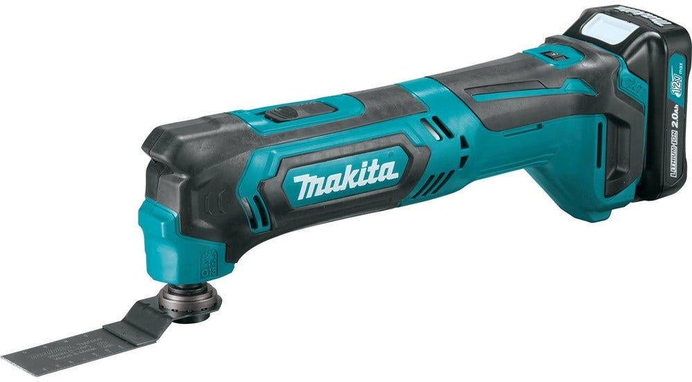 Makita MT01R1 12V max CXT Lithium-Ion Cordless Oscillating Multi-Tool Kit (2.0Ah)