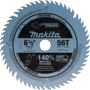 Makita B-57342 6-1/2" 56T Carbide-Tipped Max Efficiency Cordless Plunge Saw Blade