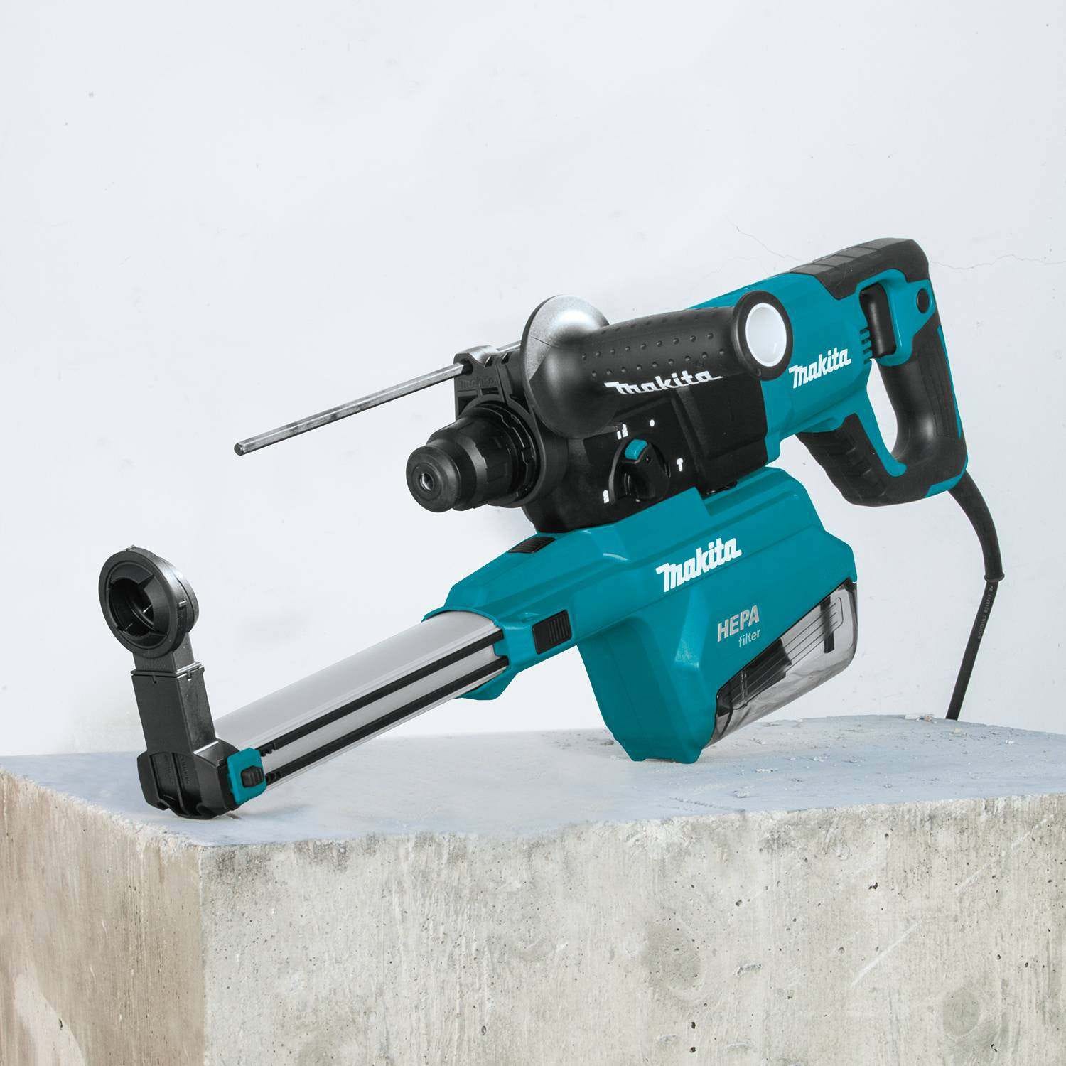 Makita HR2661 1" SDS-PLUS AVT Rotary Hammer, w/ HEPA Dust Extractor (D-handle)