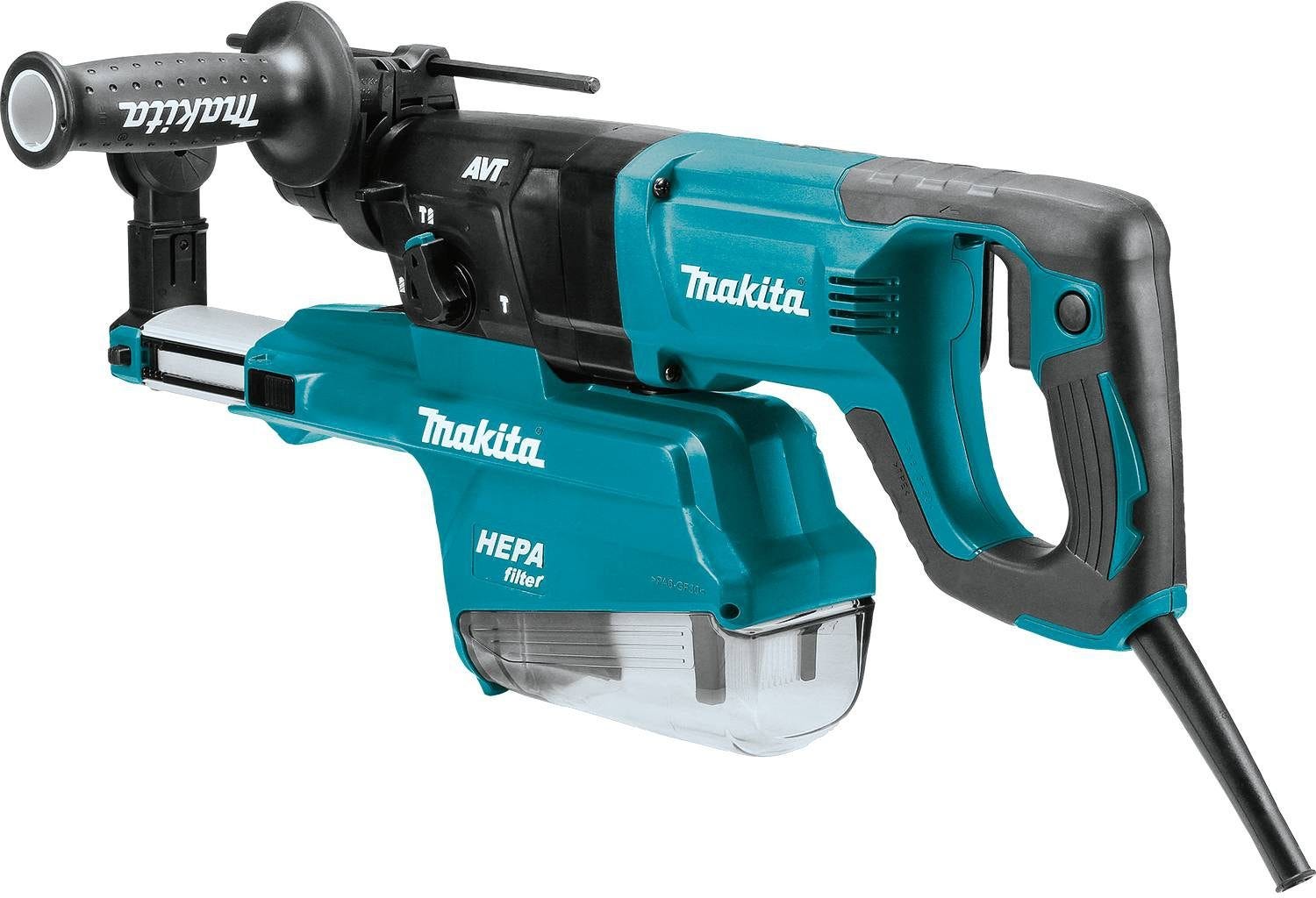 Makita HR2661 1" SDS-PLUS AVT Rotary Hammer, w/ HEPA Dust Extractor (D-handle)