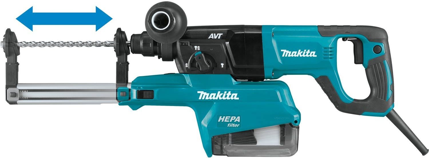 Makita HR2661 1" SDS-PLUS AVT Rotary Hammer, w/ HEPA Dust Extractor (D-handle)