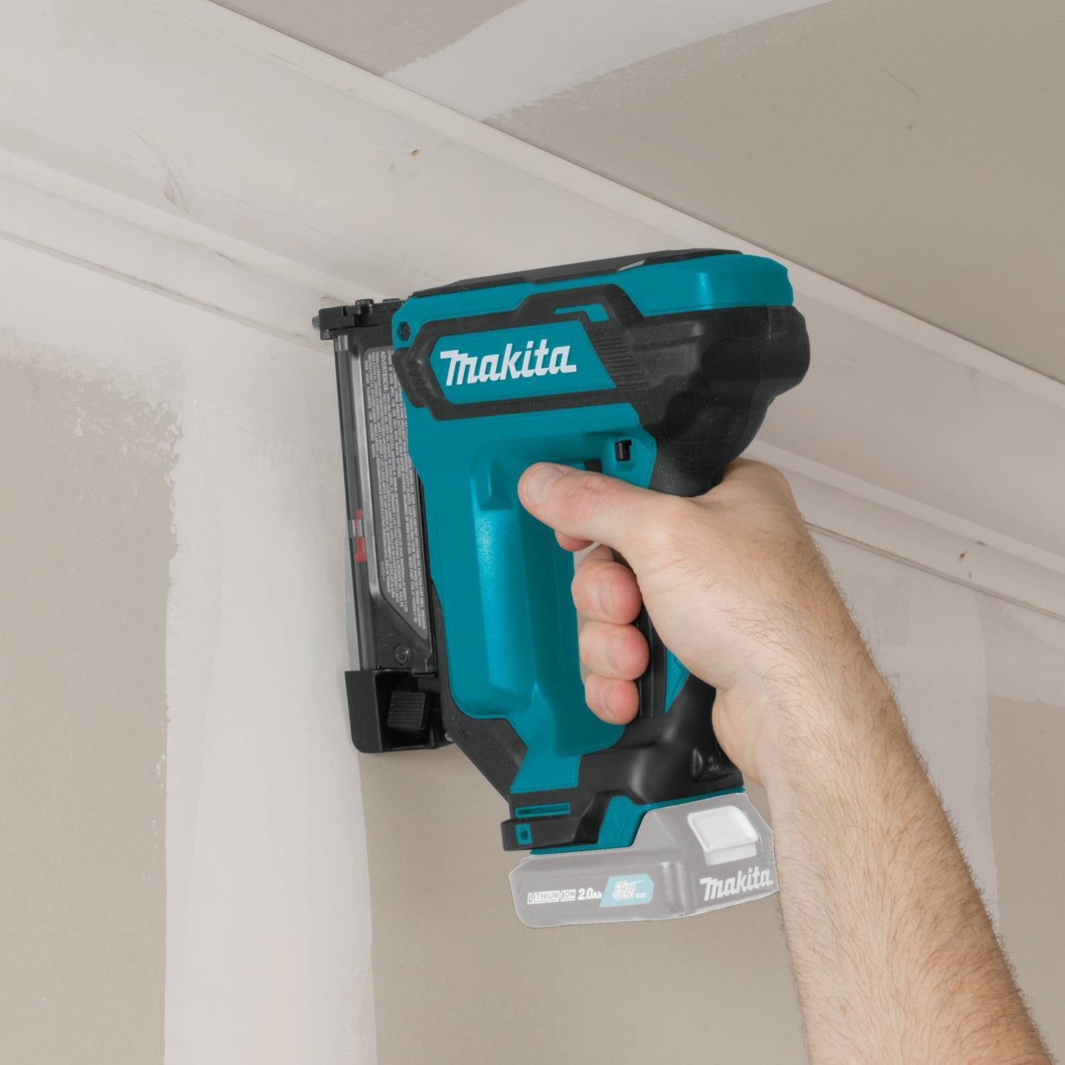 Makita TP03Z 12V max CXT Lithium-Ion Cordless Pin Nailer, 23 Ga., Tool Only