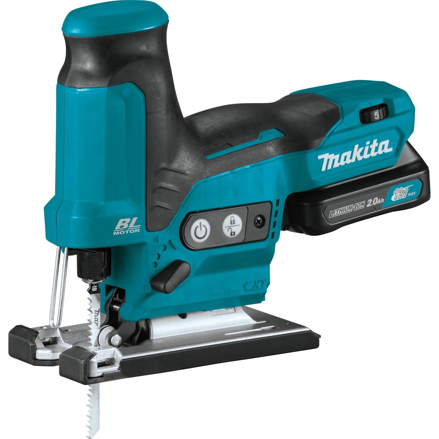Makita VJ05R1J 12V max CXT Lithium-Ion Brushless Cordless Barrel Grip Jig Saw Kit (2.0Ah)