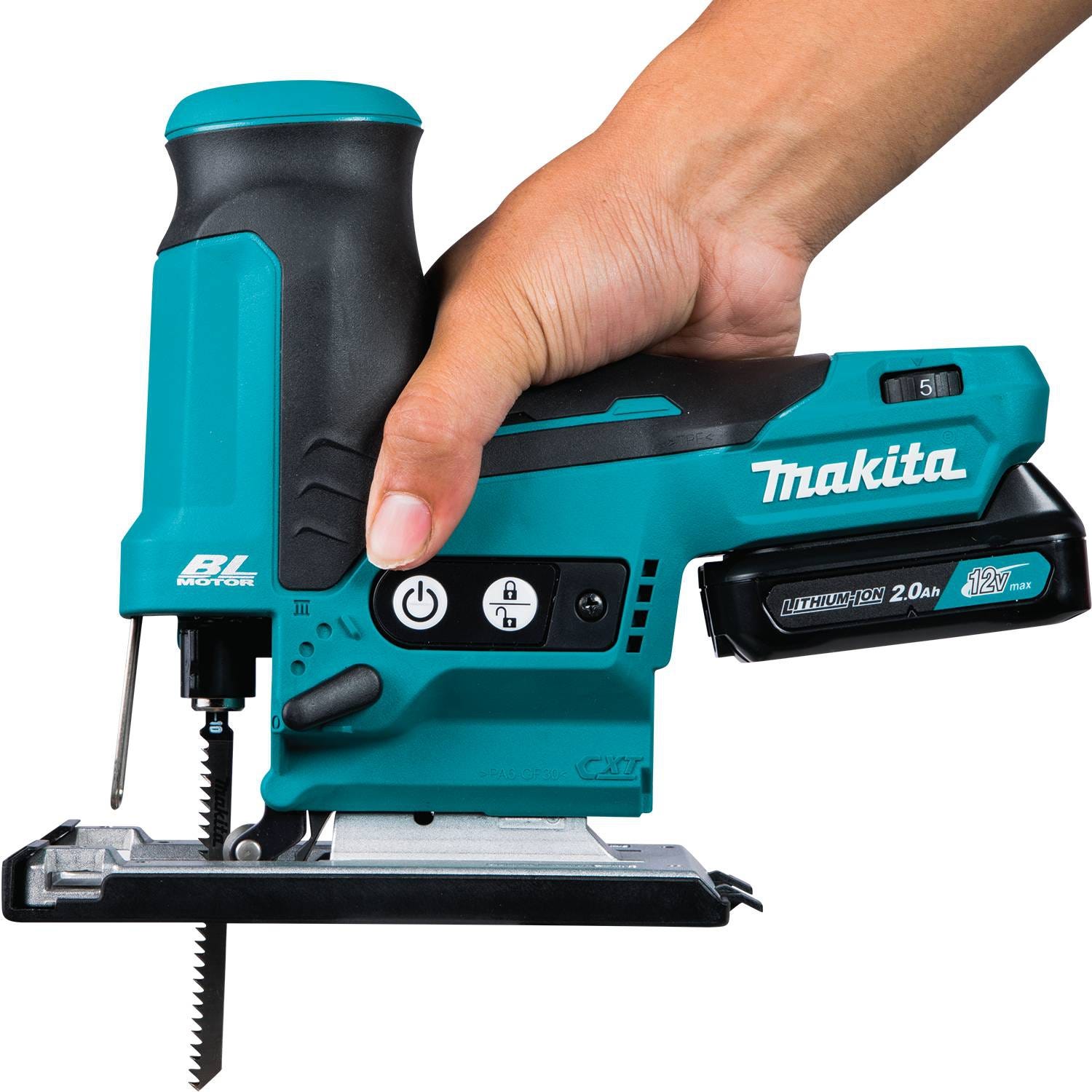 Makita VJ05R1J 12V max CXT Lithium-Ion Brushless Cordless Barrel Grip Jig Saw Kit (2.0Ah)