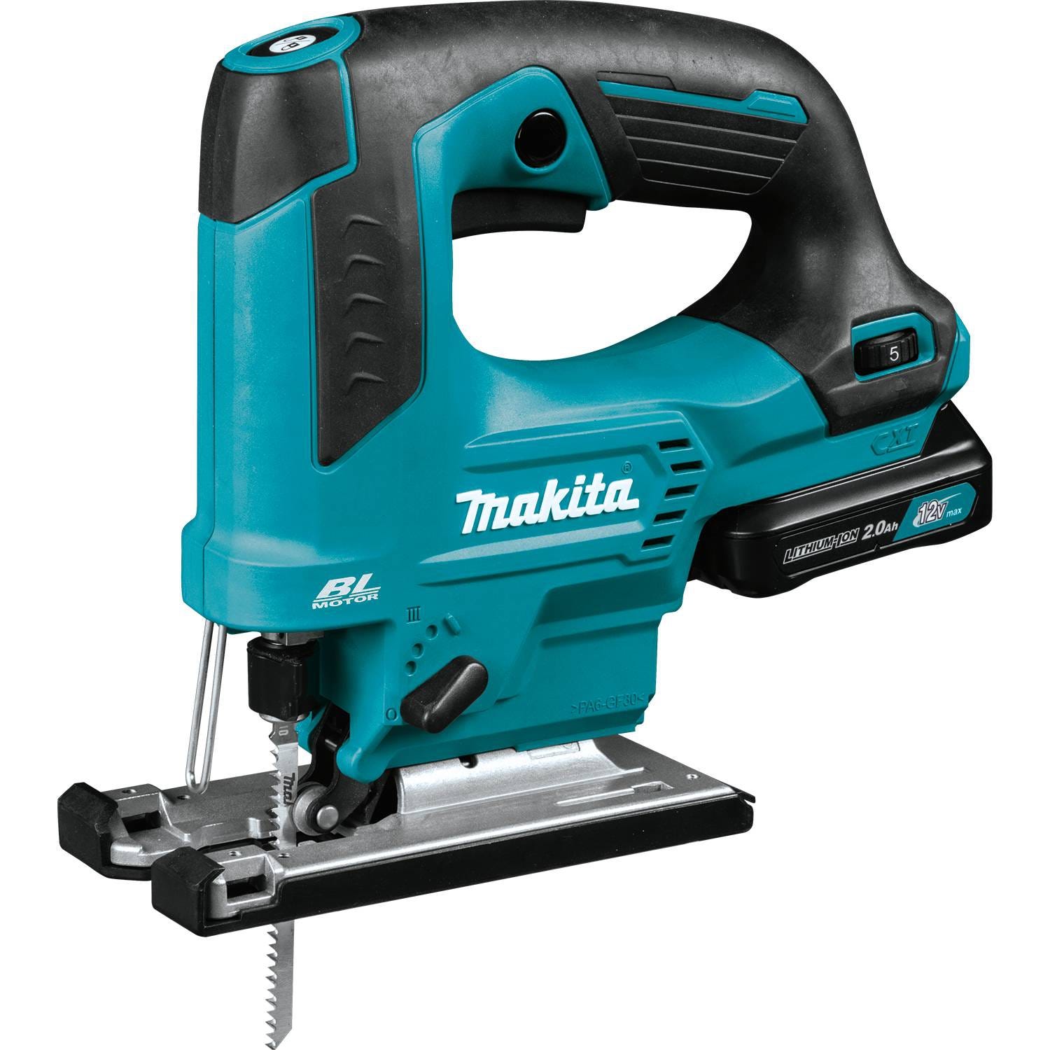 Makita VJ06R1J 12V max CXT Lithium-Ion Brushless Cordless Top Handle Jig Saw Kit (2.0Ah)