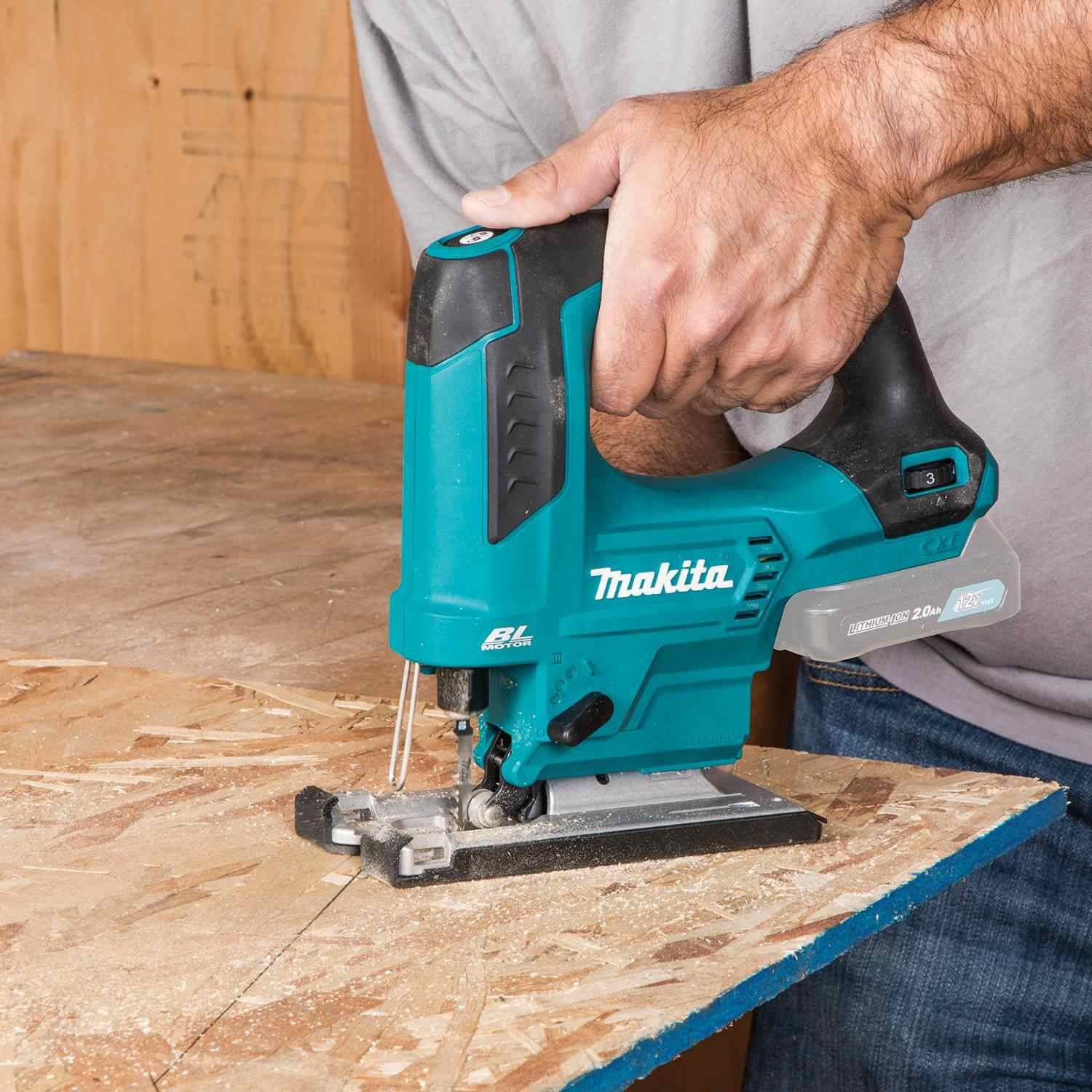 Makita VJ06Z 12V Max CXT Brushless Cordless Top Handle Jigsaw, Tool Only