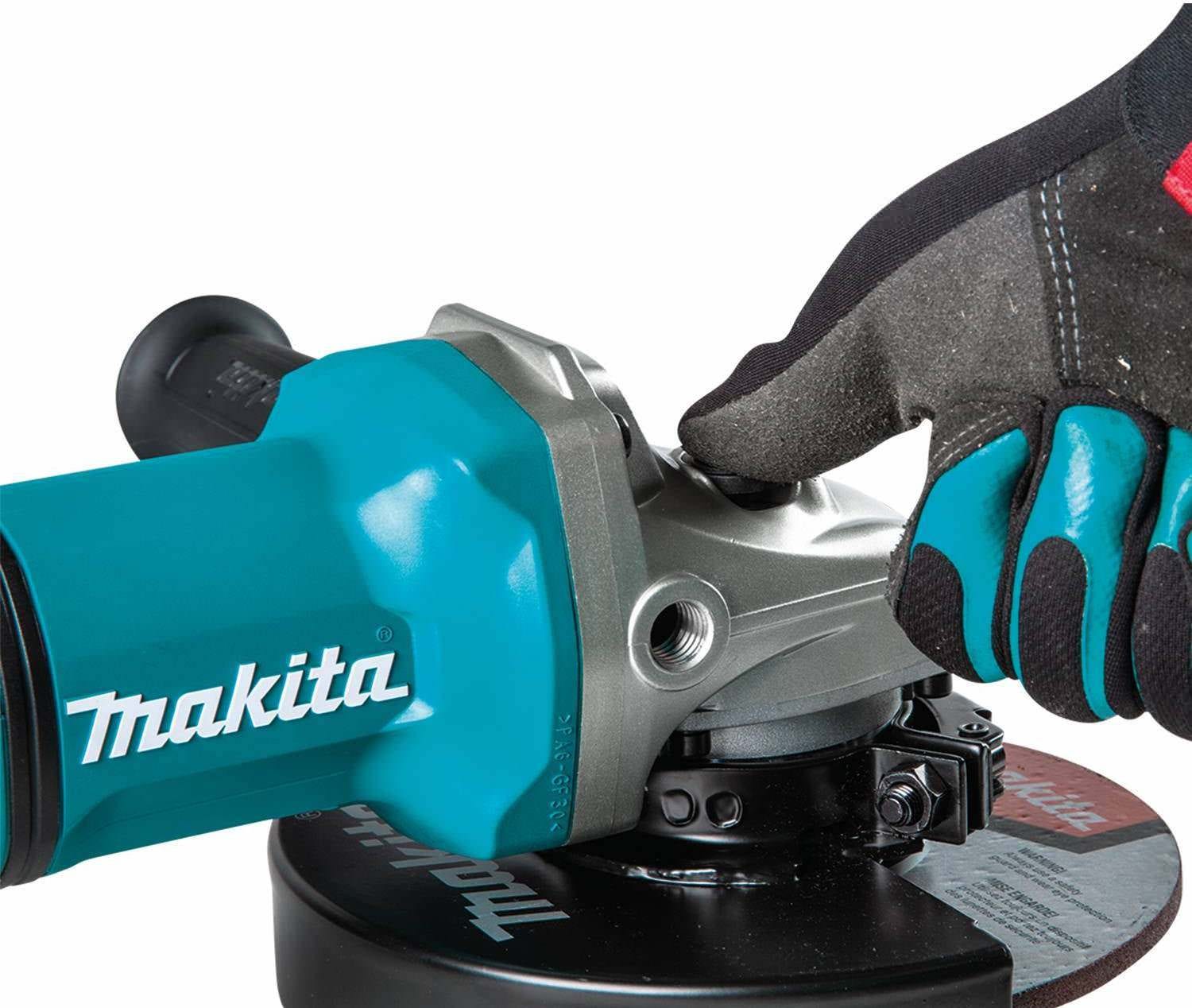 Makita XAG12Z1 36V (18V X2) LXT Brushless 7" Paddle Switch Cut-Off/Angle Grinder, with Electric Brake, Tool Only