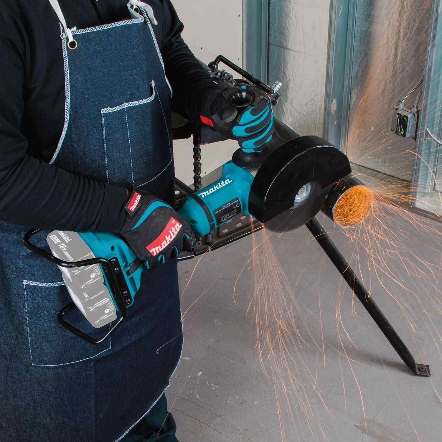 Makita XAG12Z1 36V (18V X2) LXT Brushless 7" Paddle Switch Cut-Off/Angle Grinder, with Electric Brake, Tool Only
