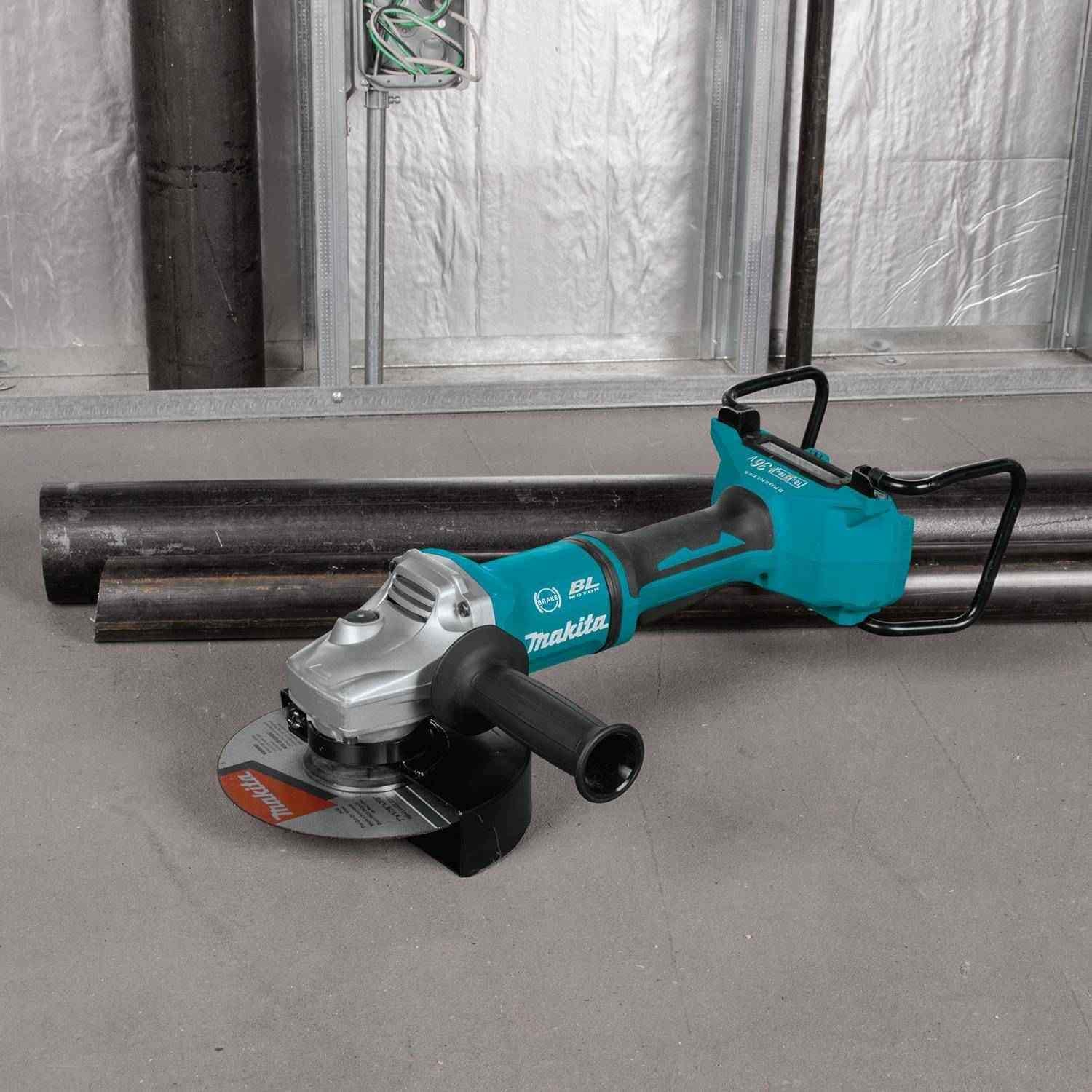 Makita XAG12Z1 36V (18V X2) LXT Brushless 7" Paddle Switch Cut-Off/Angle Grinder, with Electric Brake, Tool Only