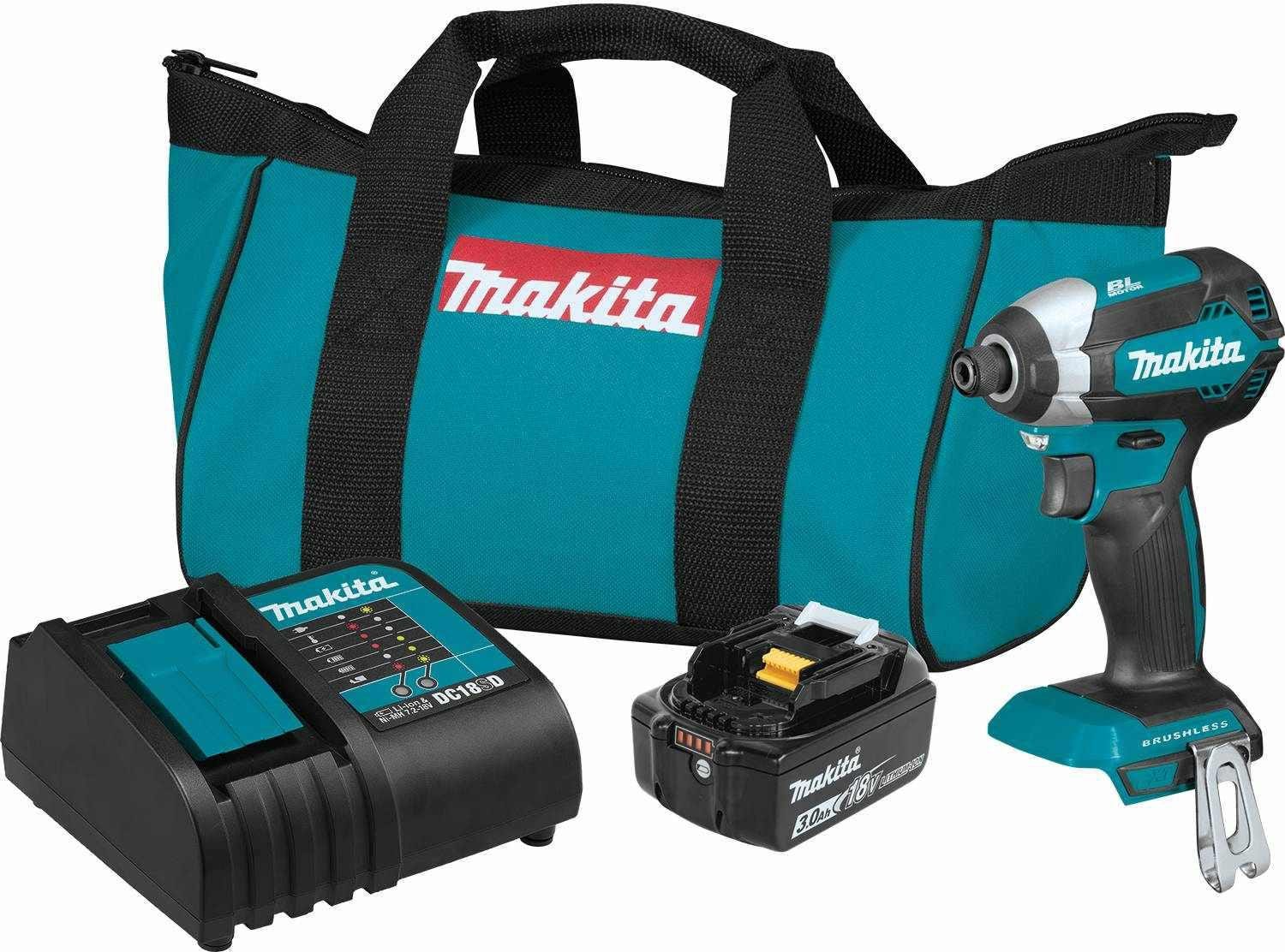 Makita XDT131 18V LXT Brushless Cordless Impact Driver 3.0Ah Kit