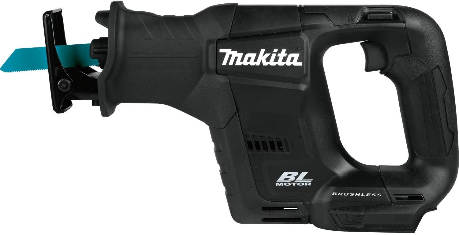 Makita XRJ07ZB 18V LXT Lithium-Ion Sub-Compact Brushless Cordless Recipro Saw, Tool Only