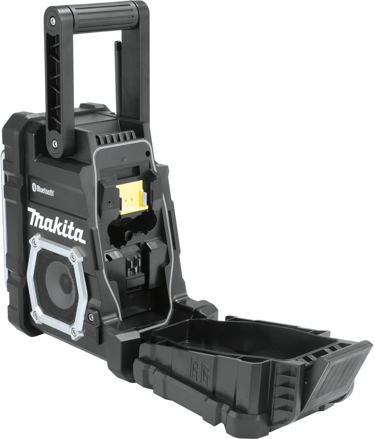 Makita XRM06B 18V LXT / 12V max CXT Lithium"‘Ion Cordless/Corded Bluetooth Job Site Radio, Tool Only