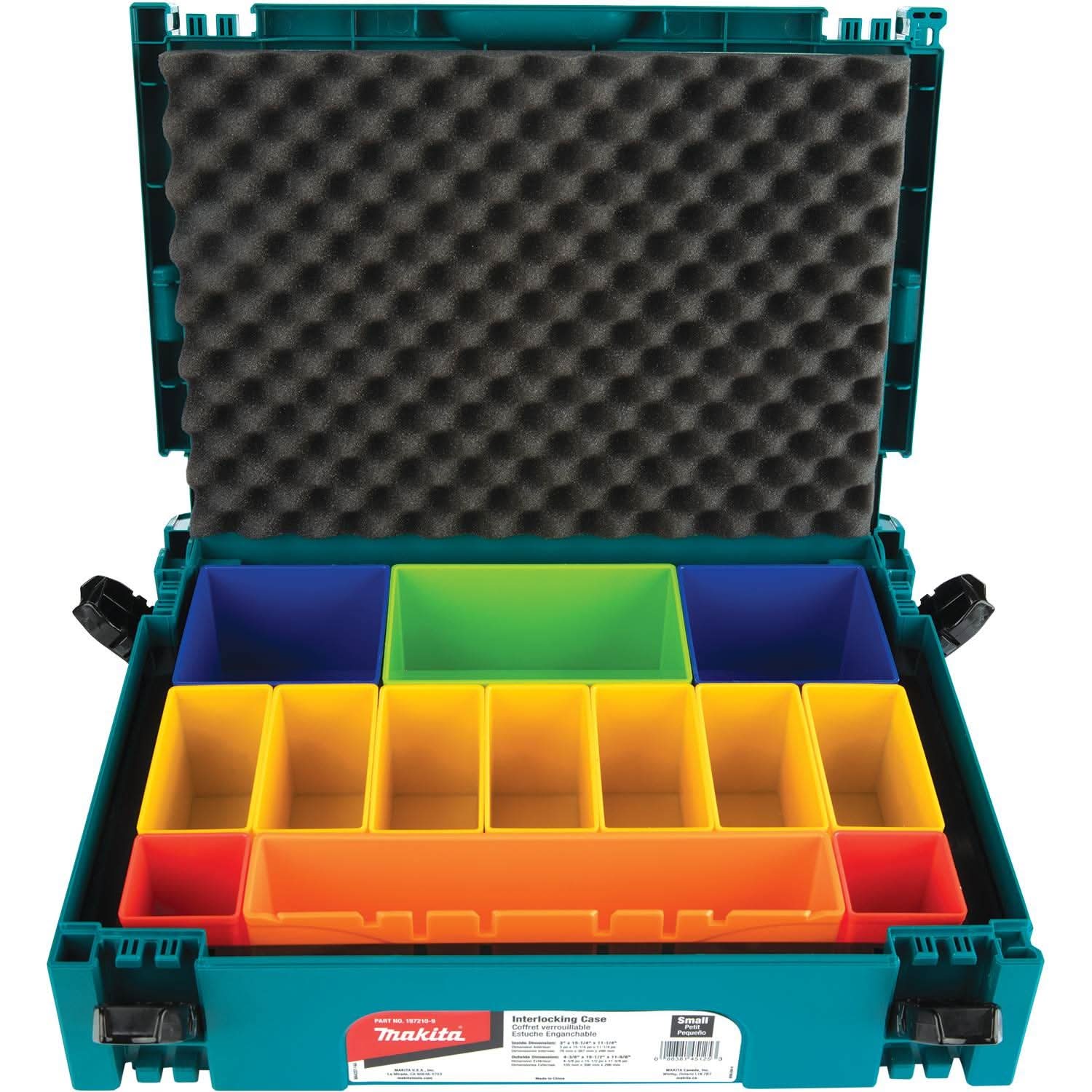 Makita P-83652 MAKPAC Interlocking Case Insert Tray with Colored