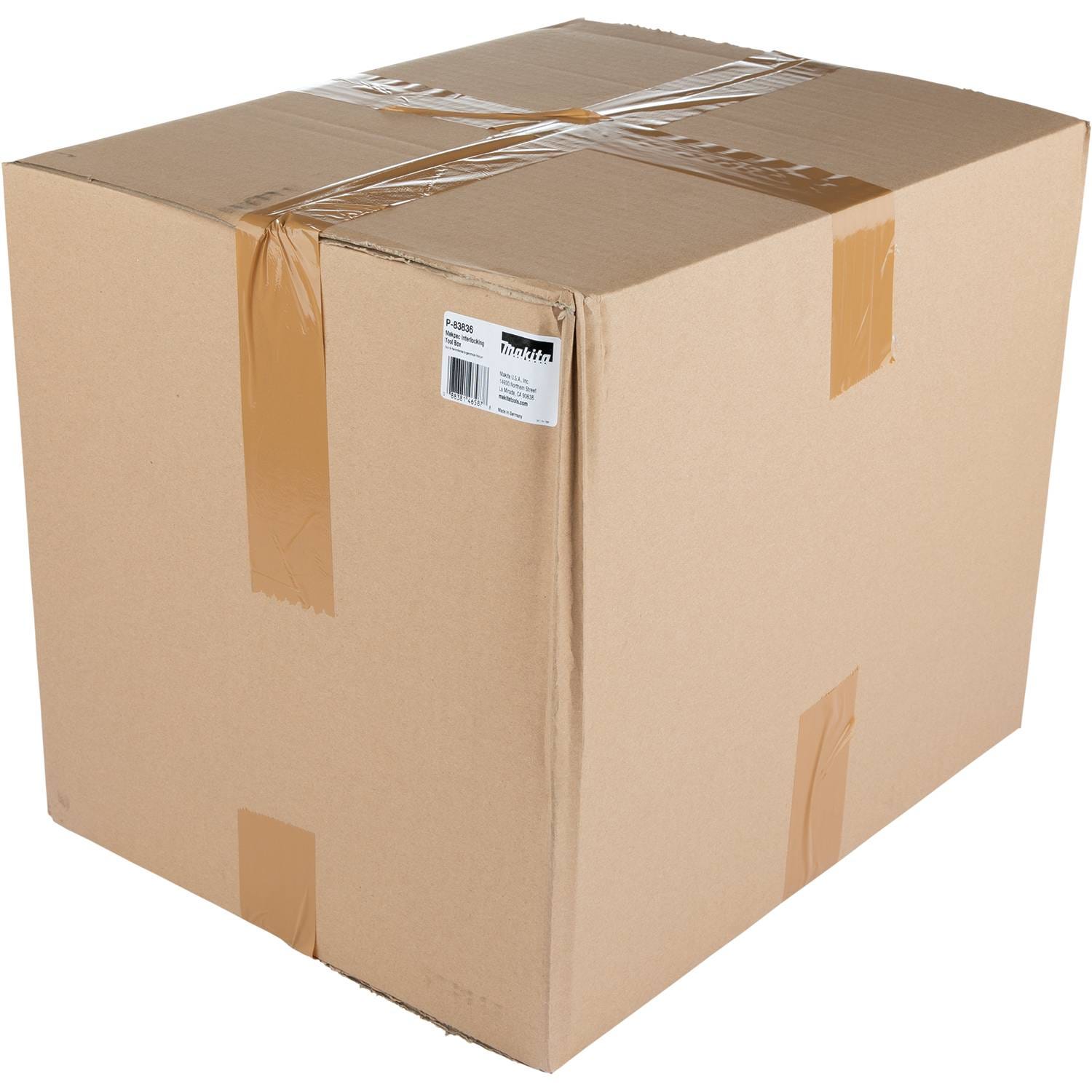 Makita P-83836 MAKPAC Interlocking Tool Box, Small, 6" x 15-1/2" x 11-1/2"