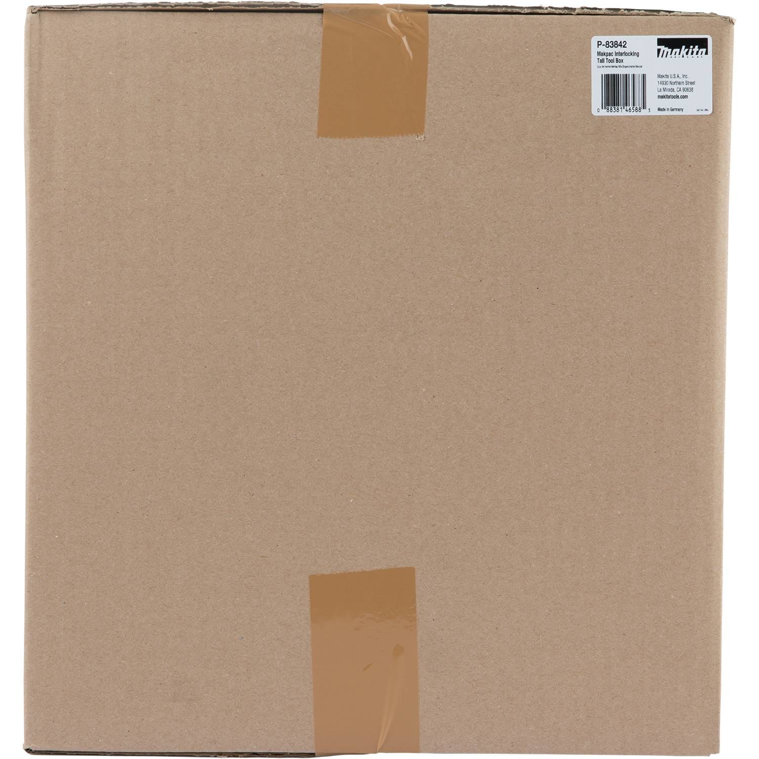 Makita P-83842 MAKPAC Interlocking Tool Box, Large, 10" x 15-1/2" x 11-1/2"