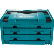Makita P-84333 MAKPAC 6 Drawer Interlocking Case, 8-1/2" x 15-1/2" x 11-5/8"