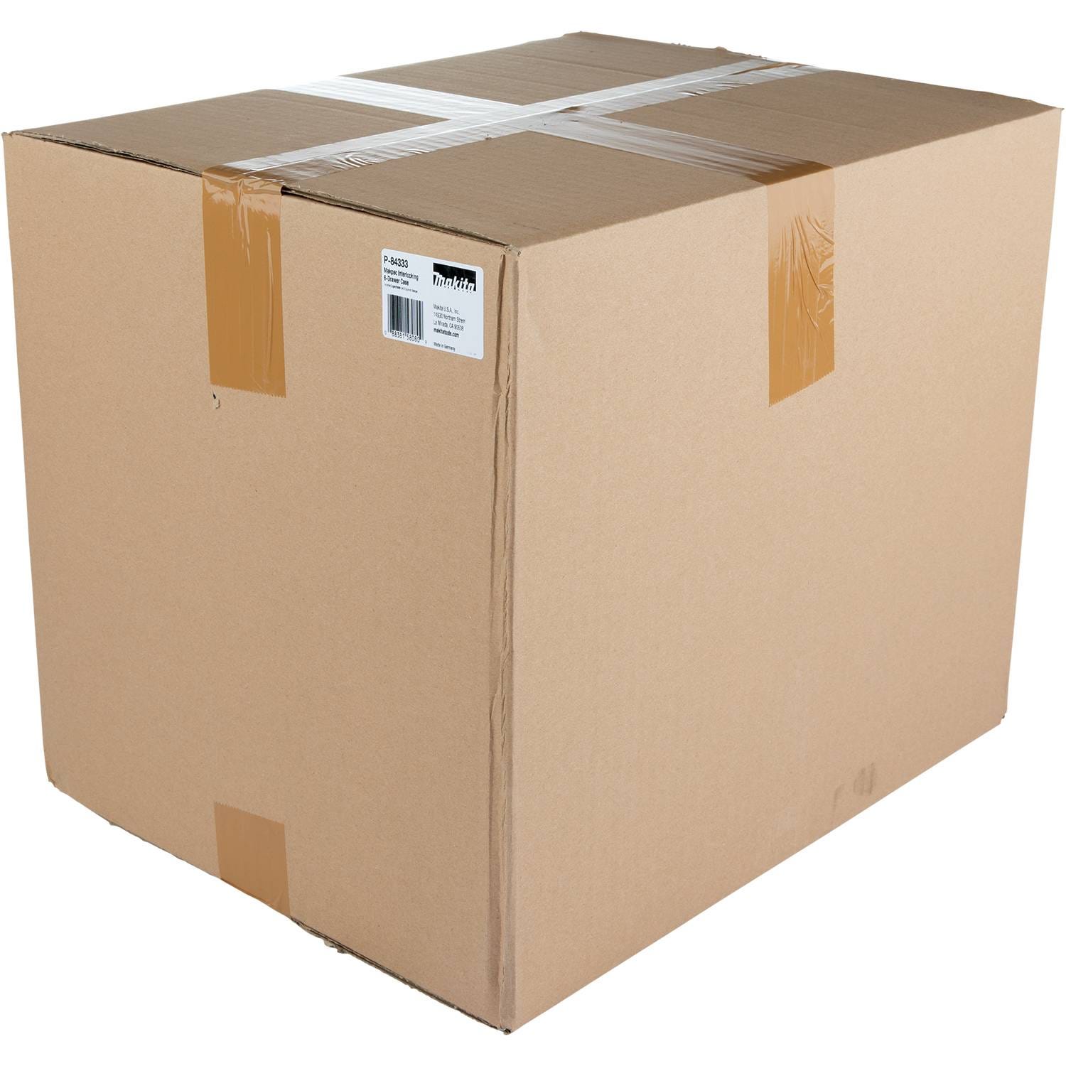 Makita P-84333 MAKPAC 6 Drawer Interlocking Case, 8-1/2" x 15-1/2" x 11-5/8"