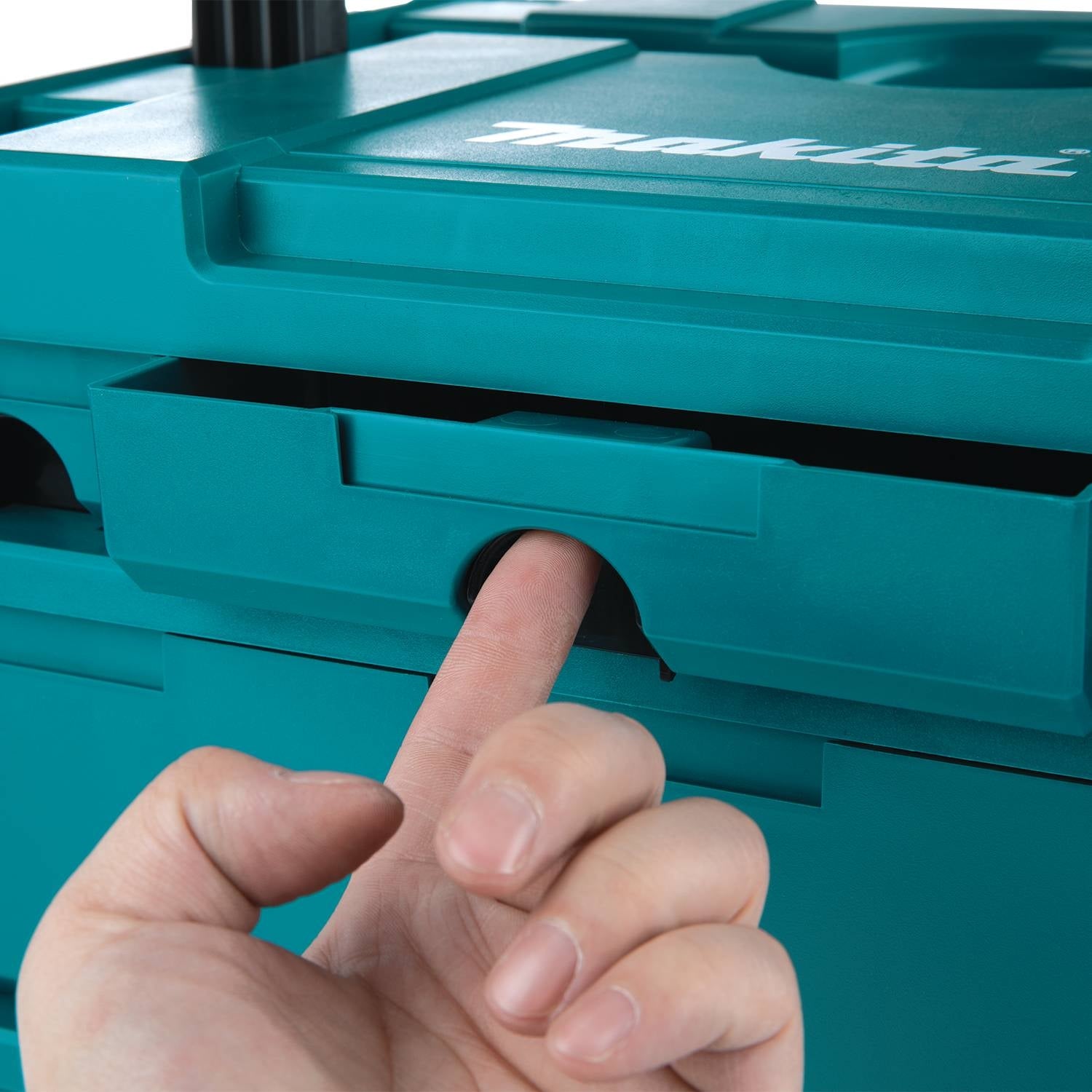 Makita P-84349 MAKPAC 5 Drawer Interlocking Case, 12-1/2" x 15-1/2" x 11-5/8"