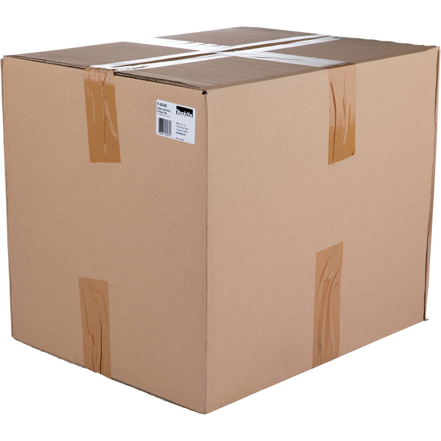 Makita P-84349 MAKPAC 5 Drawer Interlocking Case, 12-1/2" x 15-1/2" x 11-5/8"