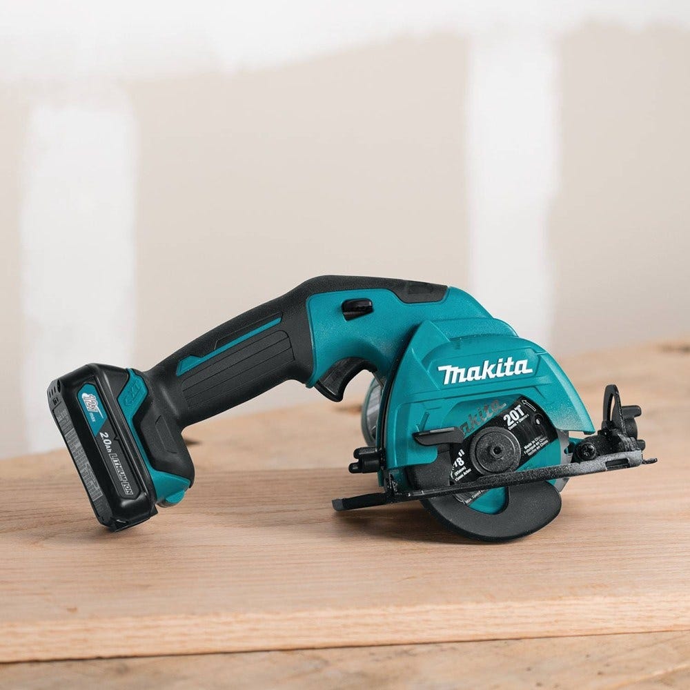 Makita SH02R1 12V max CXT Lithium-Ion Cordless 3-3/8" Circular Saw Kit (2.0Ah)