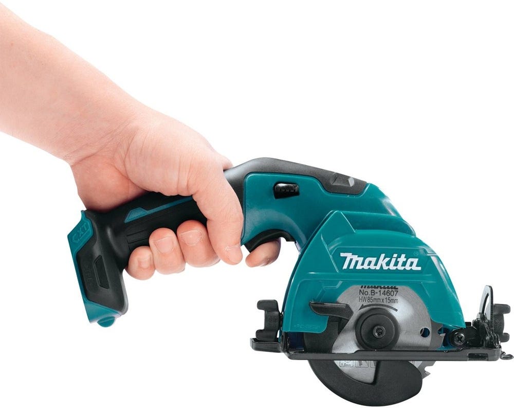 Makita SH02Z 12V max CXT Lithium-Ion Cordless 3-3/8" Circular Saw, Tool Only