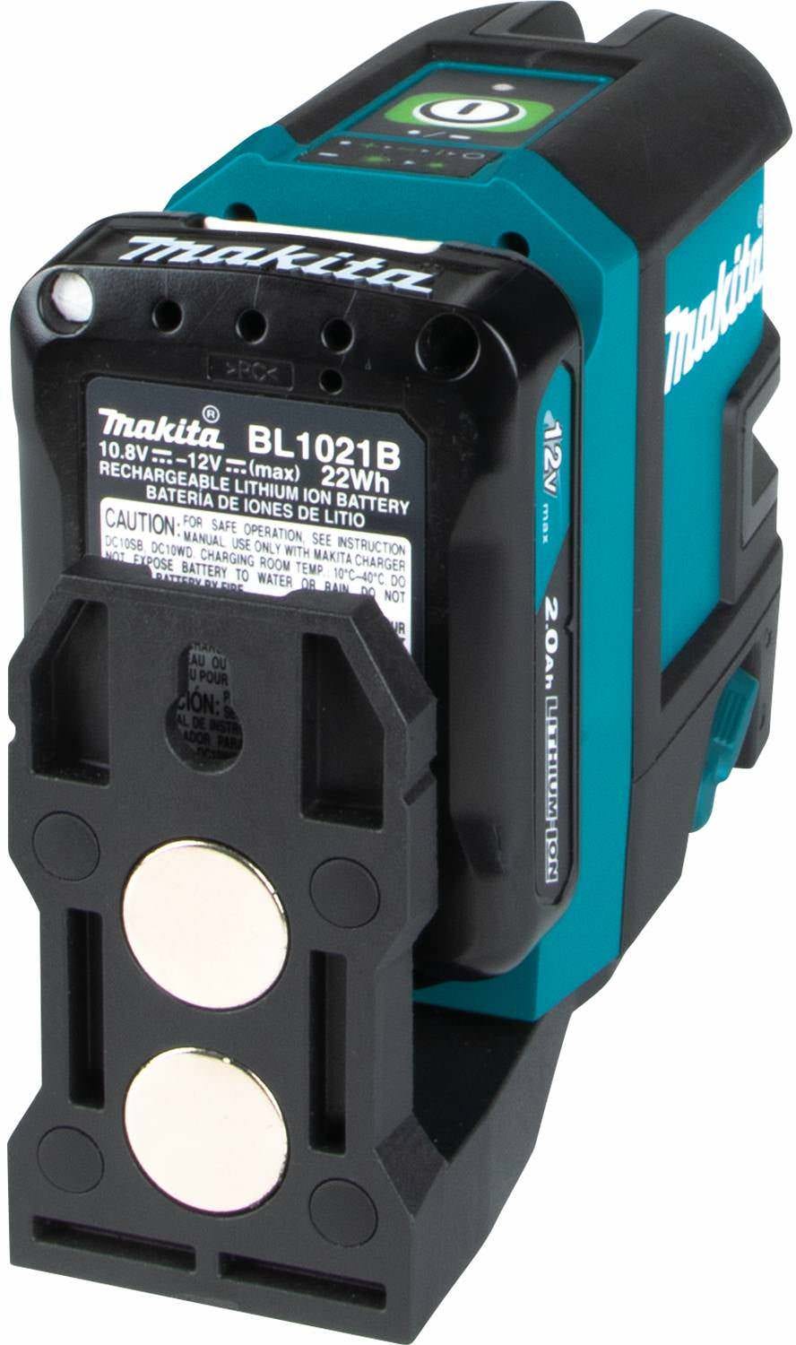 Makita SK105GDNAX 12V max CXT Lithium-Ion Cordless Self-Leveling Cross-Line Green Beam Laser Kit (2.0Ah)