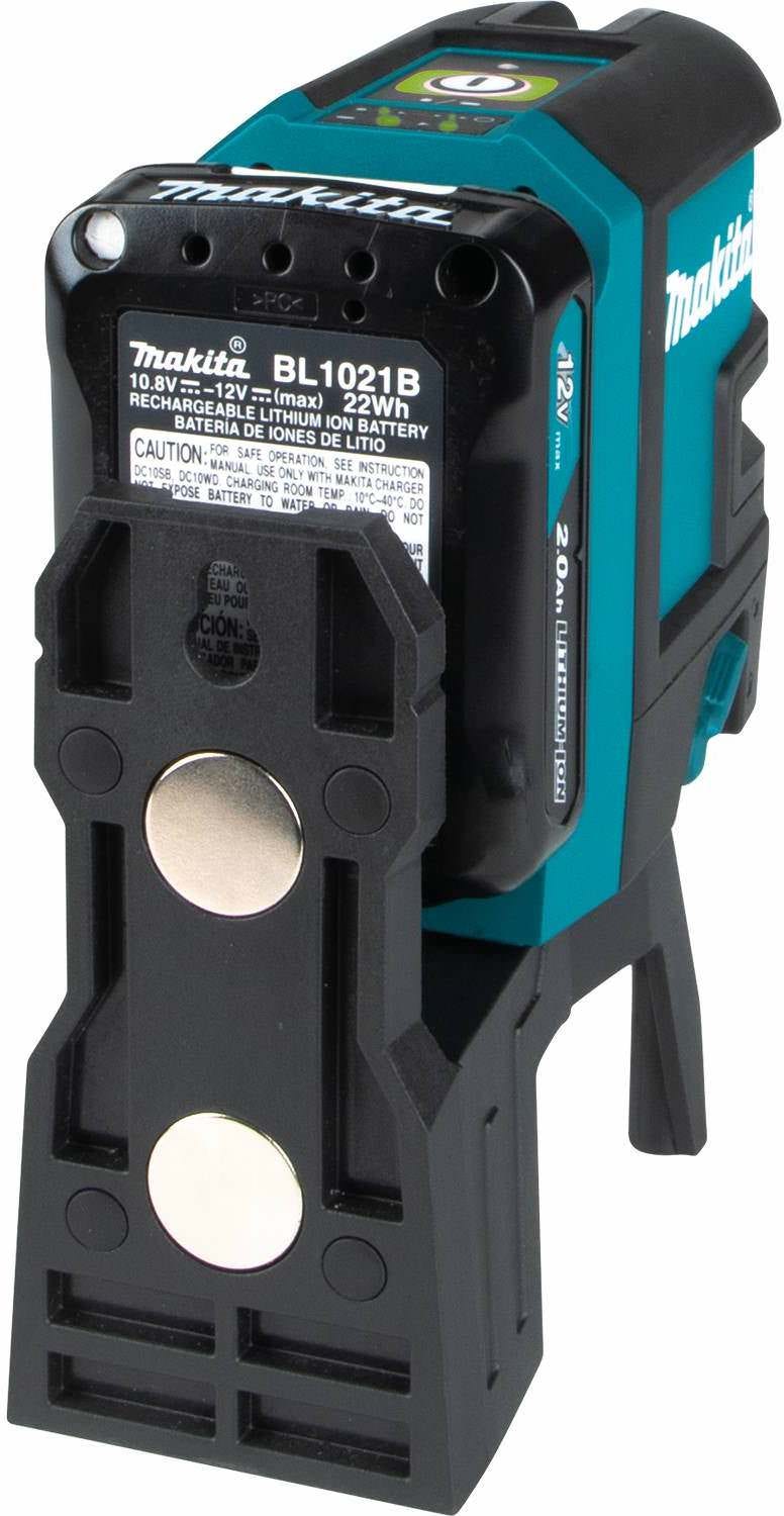 Makita SK106GDNAX 12V max CXT Lithium-Ion Cordless Self-Leveling Cross-Line/4-Point Green Beam Laser Kit (2.0Ah)