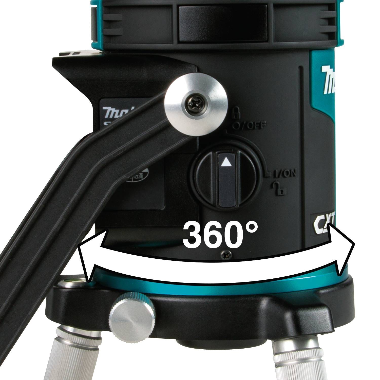 Makita SK209GDZ 12V max CXT Cordless Self-Leveling Multi-Line / Plumb Point Green Beam Laser, Tool Only