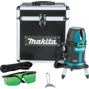 Makita SK209GDZ 12V max CXT Cordless Self-Leveling Multi-Line / Plumb Point Green Beam Laser, Tool Only