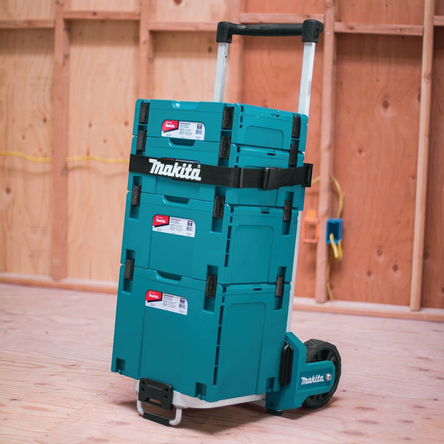 Makita TR00000002 MAKPAC Interlocking Case Hand Truck