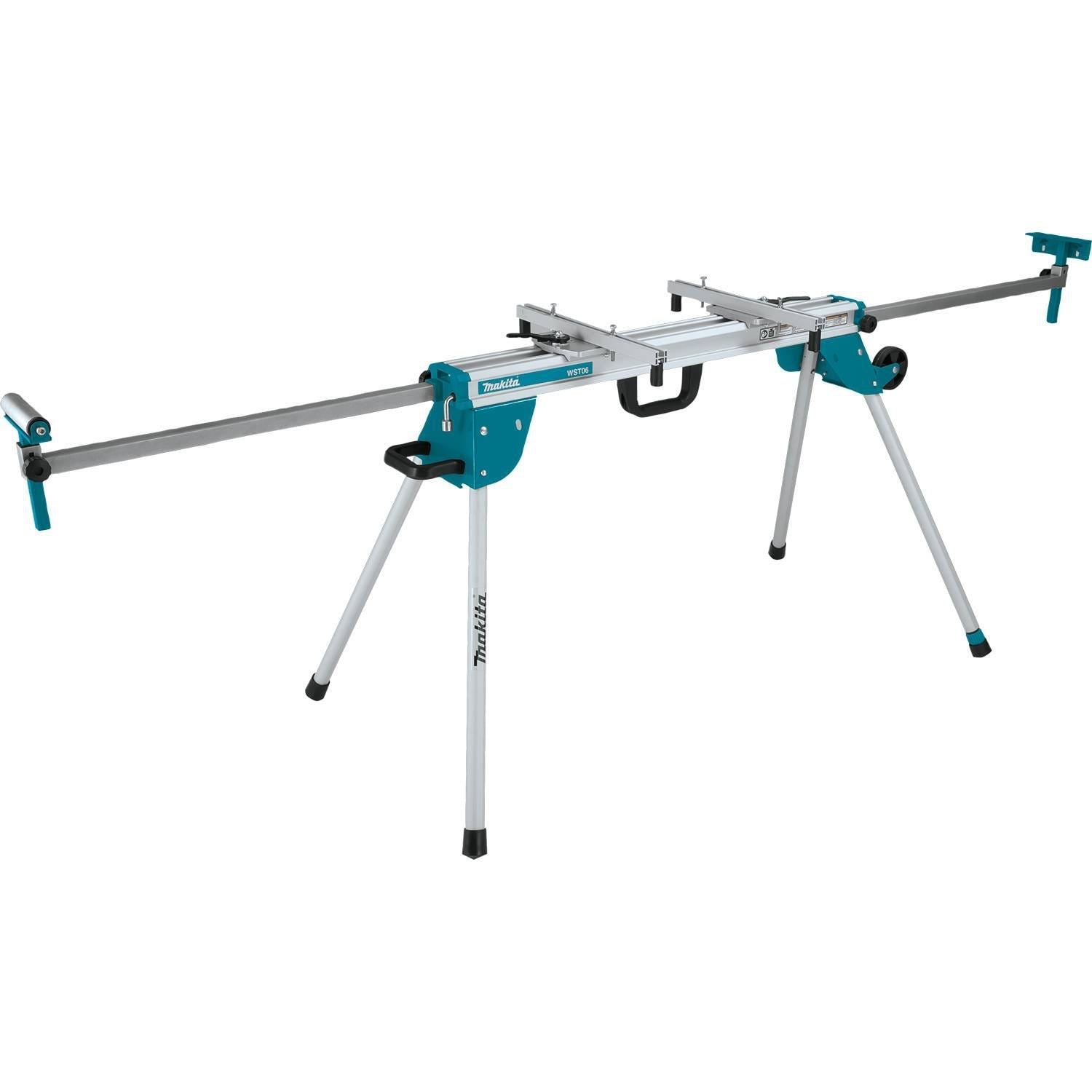 Makita 40V max XGT Brushless 8-1/2" Dual-Bevel Sliding Compound Miter Saw AWS Kit (4.0Ah) w/ Folding Stand