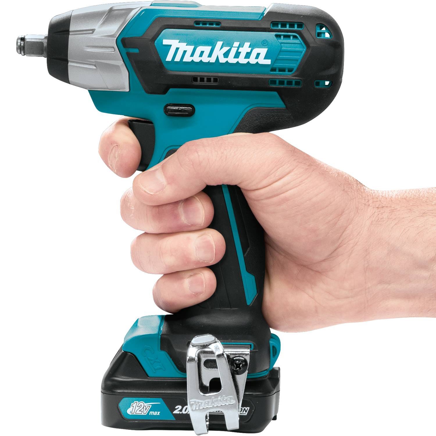 Makita WT02R1 12V max CXT Lithium-Ion Cordless 3/8-Inch Impact Wrench 2.0Ah Kit